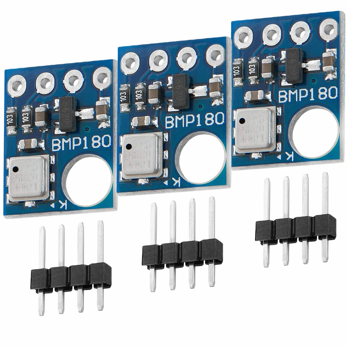 AZDelivery 3 x GY-68 BMP180 Sensore Pressione Barometrica compatibile con Arduino e Raspberry Pi incluso un E-Book!