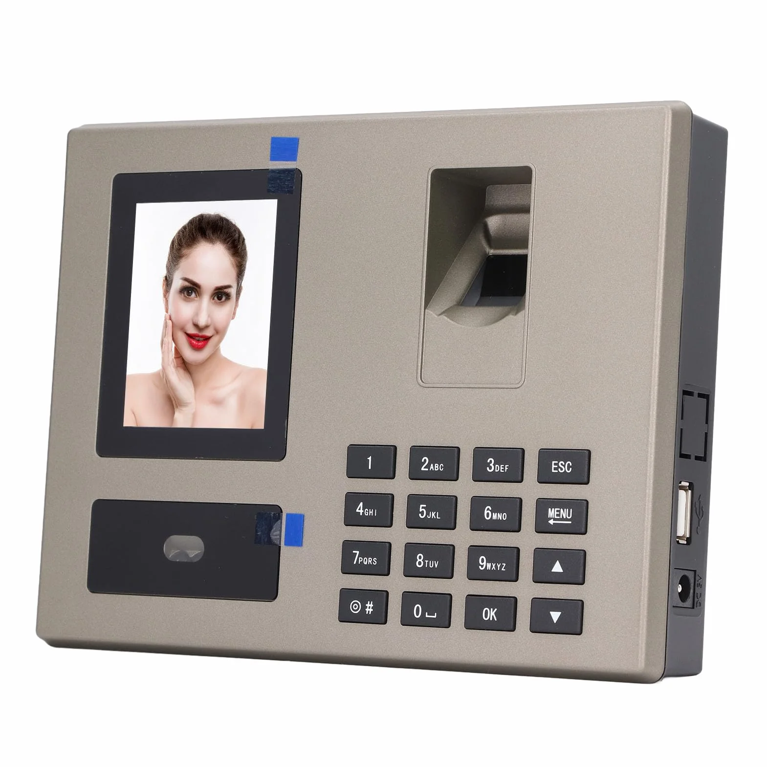 Macchina Rilevazione Presenze Dipendenti, Riconoscimento Biometrico PIN, Calcolo Automatico Ore