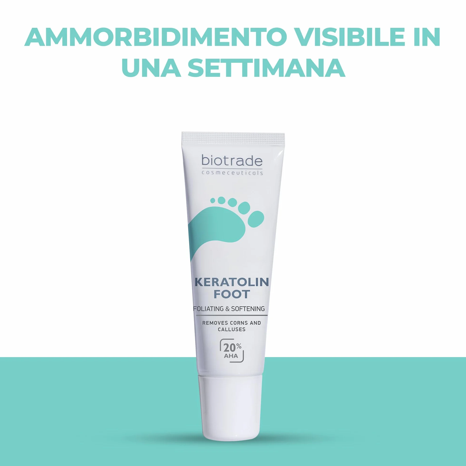 Biotrade Keratolin Gel Rimozione Calli 15 ml Acido Glicolico Lattico Salicilico