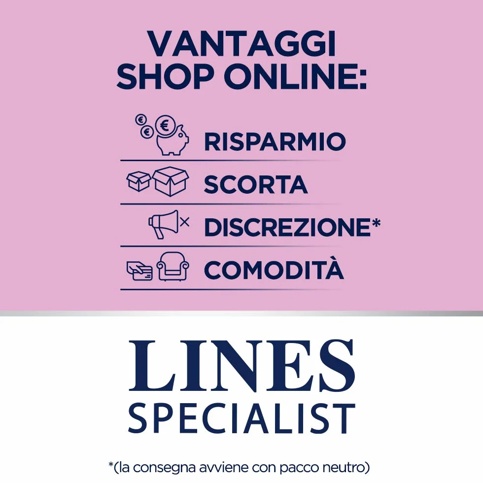 Lines Specialist Rettangolare, 96 Pezzi, 800 g