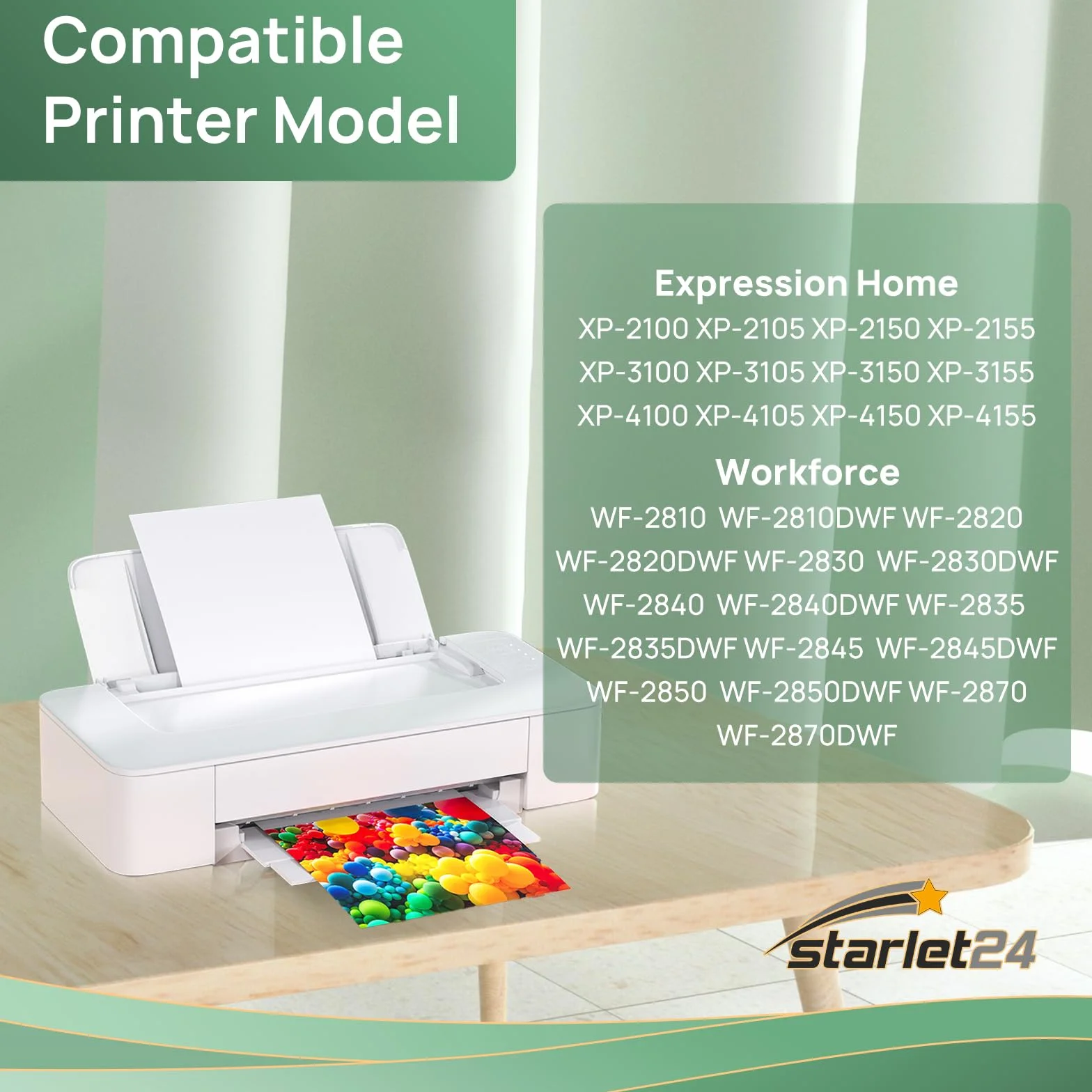 Starlet24 10x 603XL Cartucce Compatibili per Epson 603XL 603 Cartucce per Epson Expression Home XP-3105 XP-2100 XP-2105 XP-4100 XP-4105 Workforce WF-2830 WF-2810 WF-2835 WF-2850