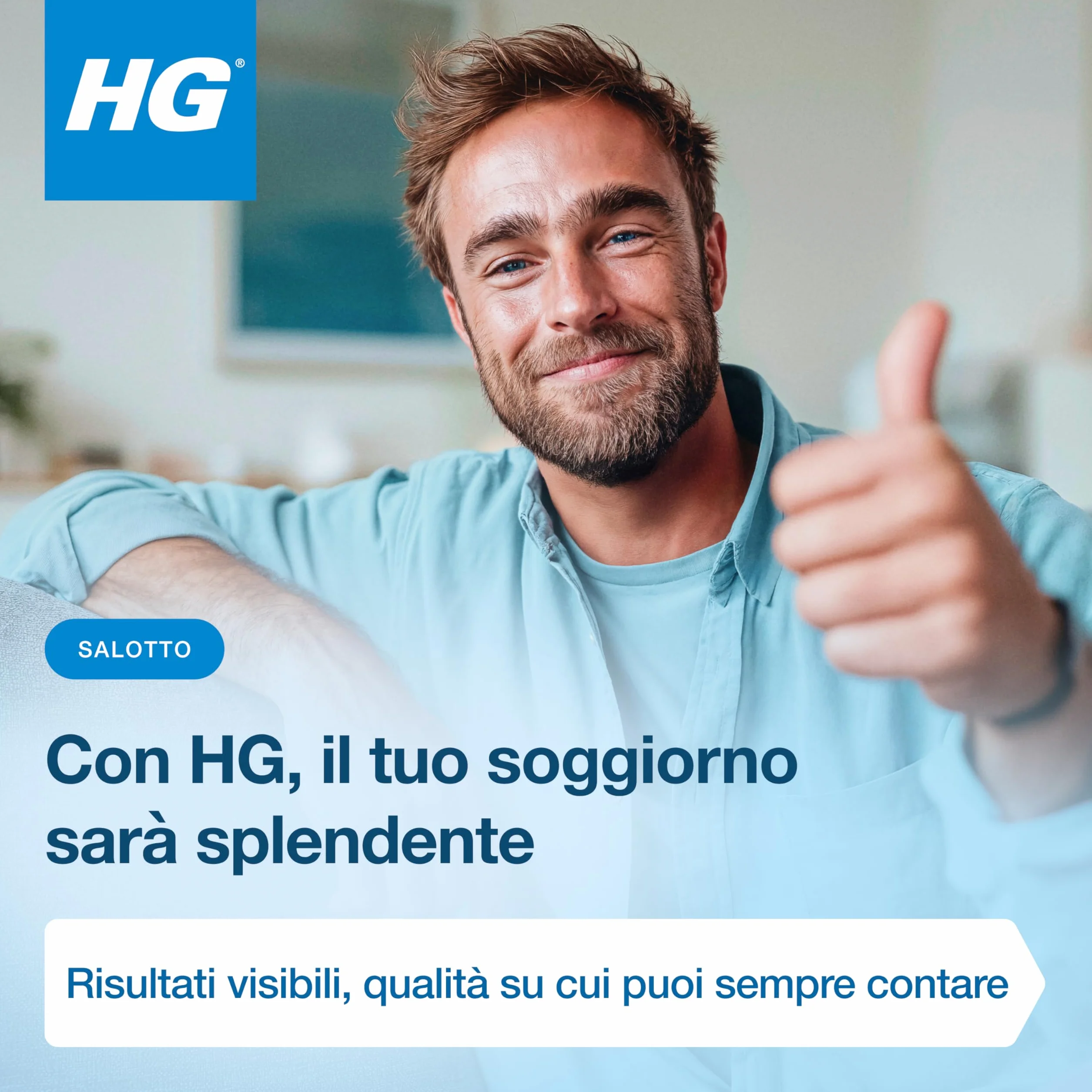 HG Detergente Spray per Vetri 500 ml