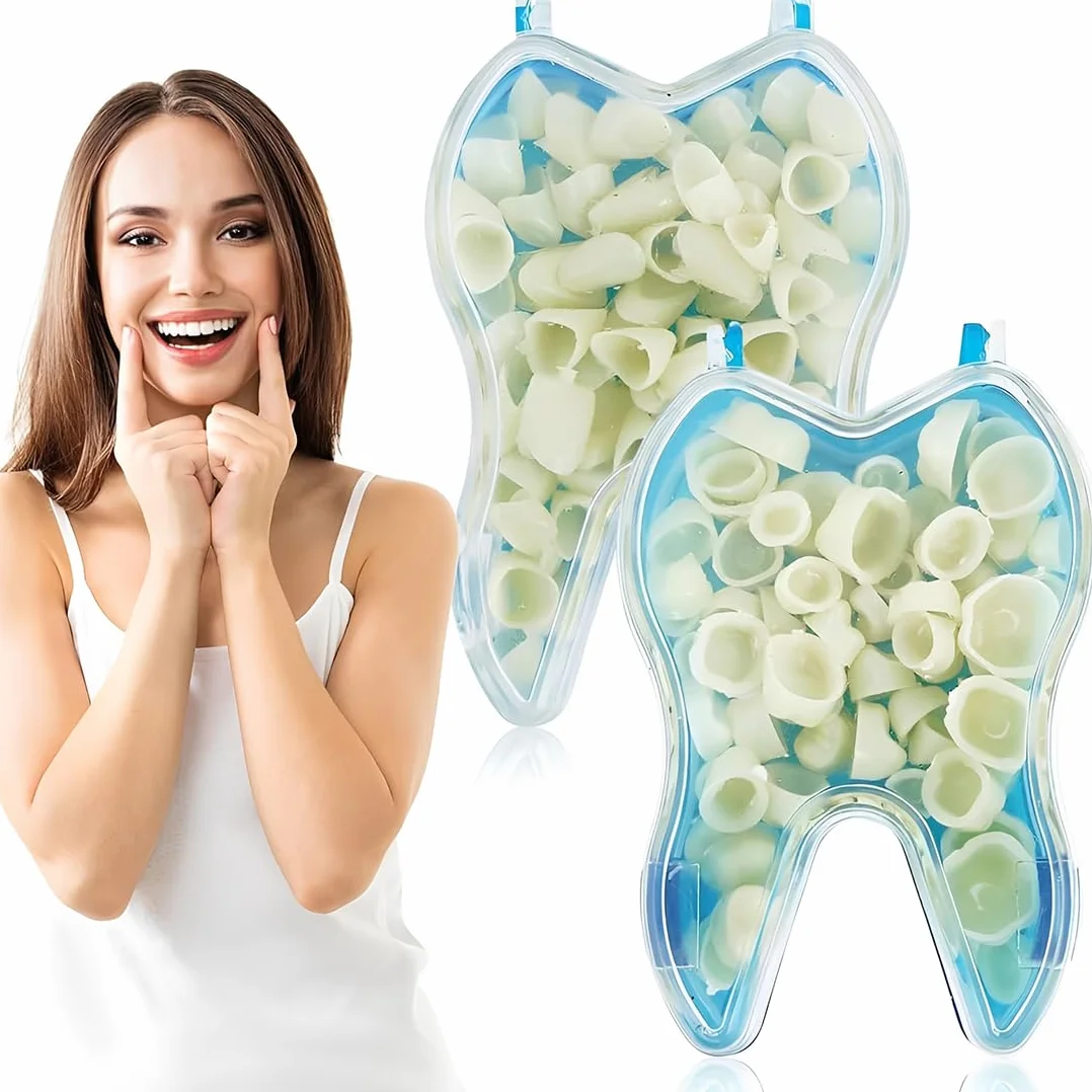 Faccette Dentali, Kit di Riparazione Dentale 100 Pezzi per Denti Anteriori e Posteriori