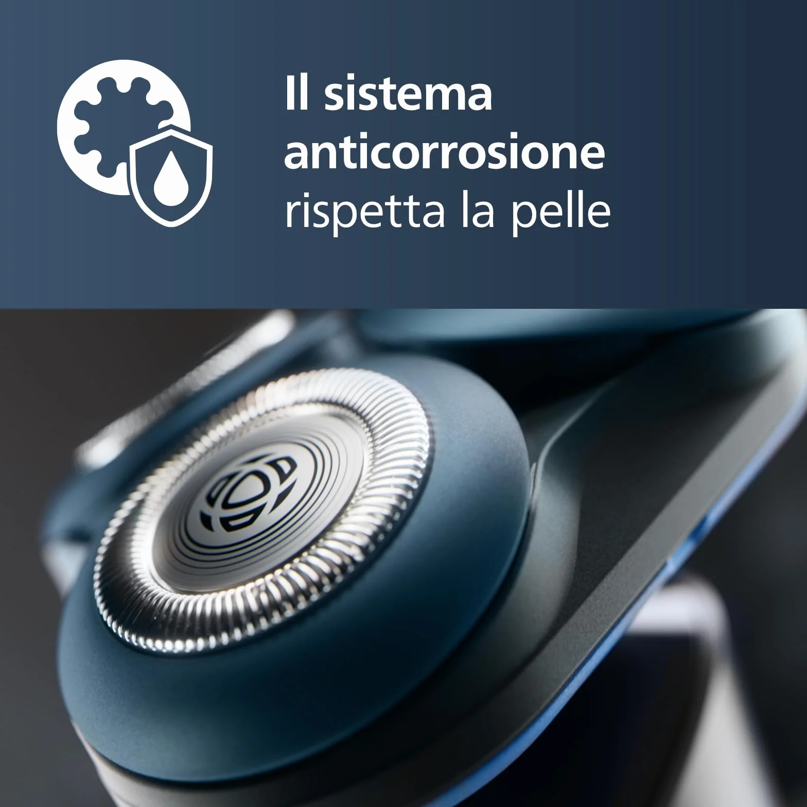 Philips Shaver 5000X Series Rasoio Elettrico Wet and Dry Skin Protect Testina Flessibile 360° Ricarica Rapida 5 Minuti Argento X5004/00