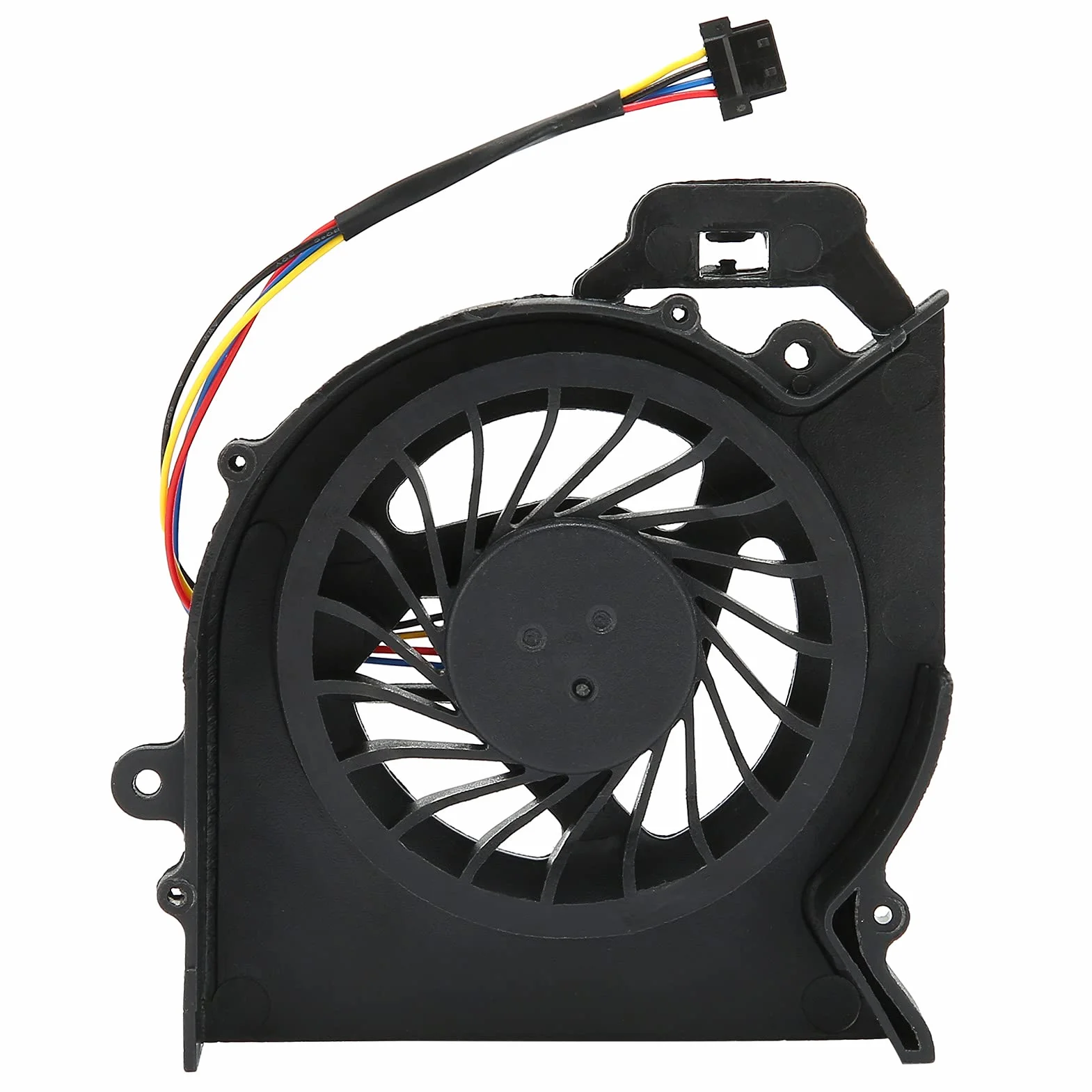 Akozon Ventola di raffreddamento CPU, dissipatore di calore per Pavilion Dv6 – 6000 Dv7 – 6000, potente e durevole, compatibile con muto a 4 pin per laptop con