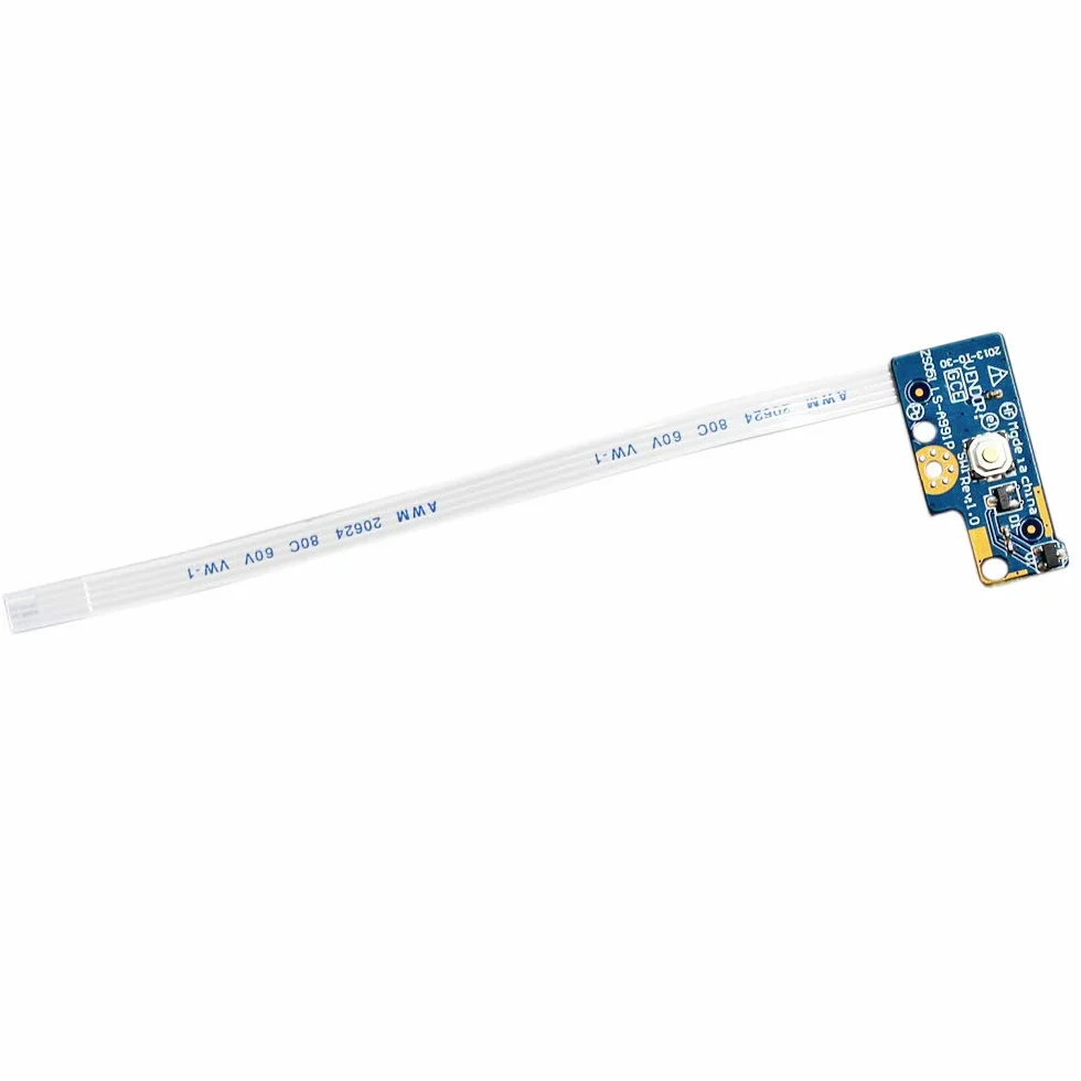 ZAHARA Scheda con Tasto Accensione Power Button Cavo Flat per HP 15G /15R /15H /15S /250 G3 /255 G3 /256 G3 LSA991P