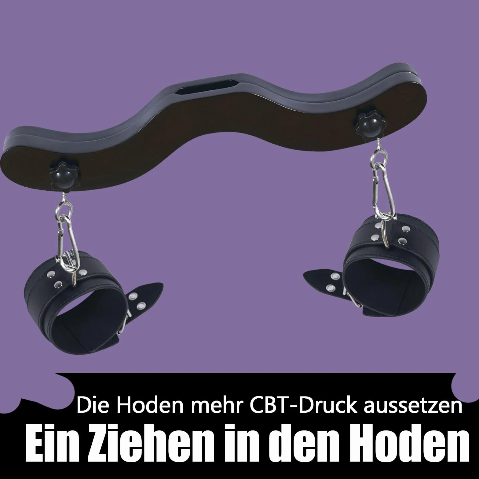 BDSM Testicoli Humbler Barra Divaricatrice Gabbia di Castità Uomini Fetish