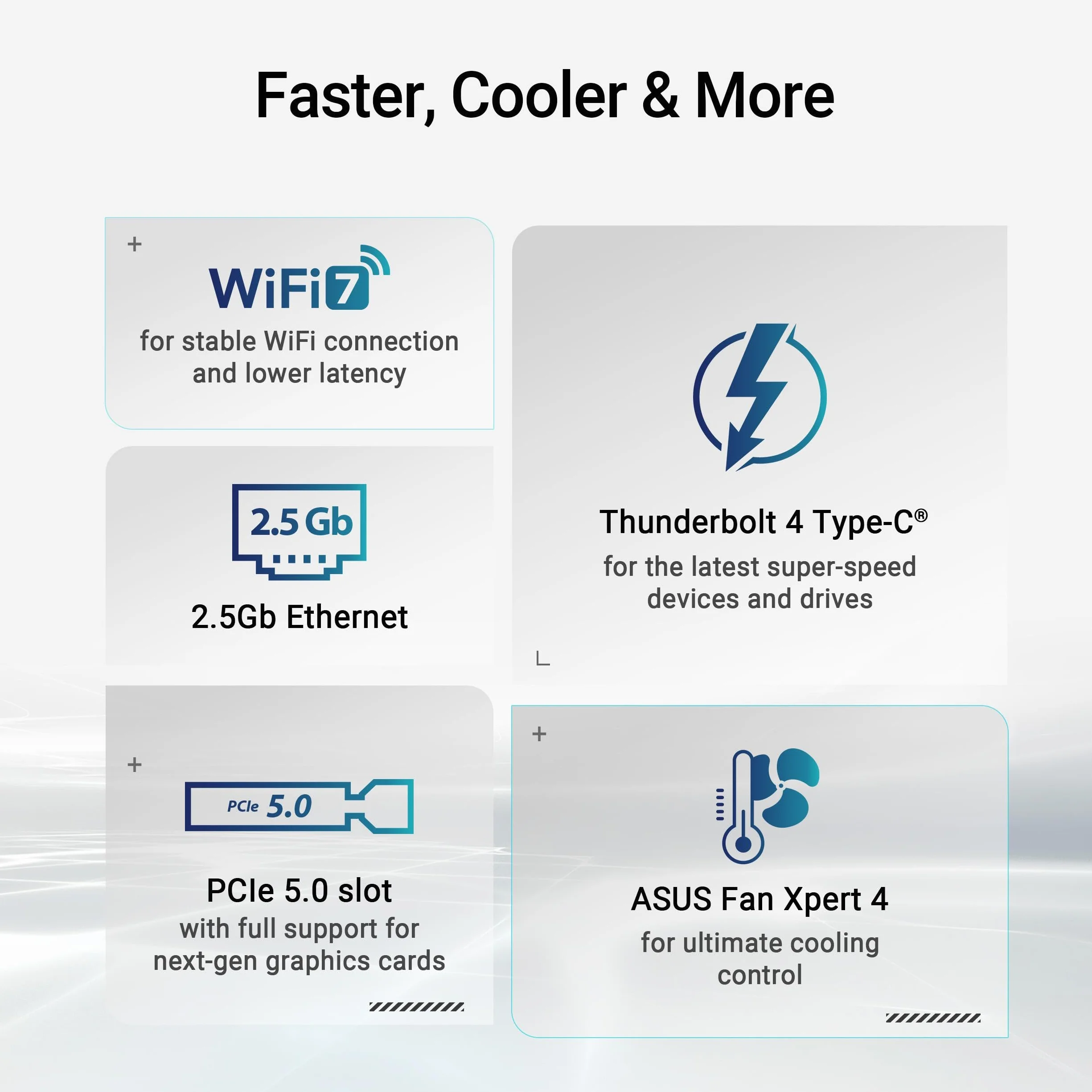 ASUS Intel PRIME Z890-P WIFI, Scheda madre Intel ATX, 14+1+2+1 Fasi di Alimentazione, Slot DDR5, PCIe 5.0, GPU di Nuova Generazione, Porta USB-C Thunderbolt 4, Wi-Fi 7, Q-Antenna