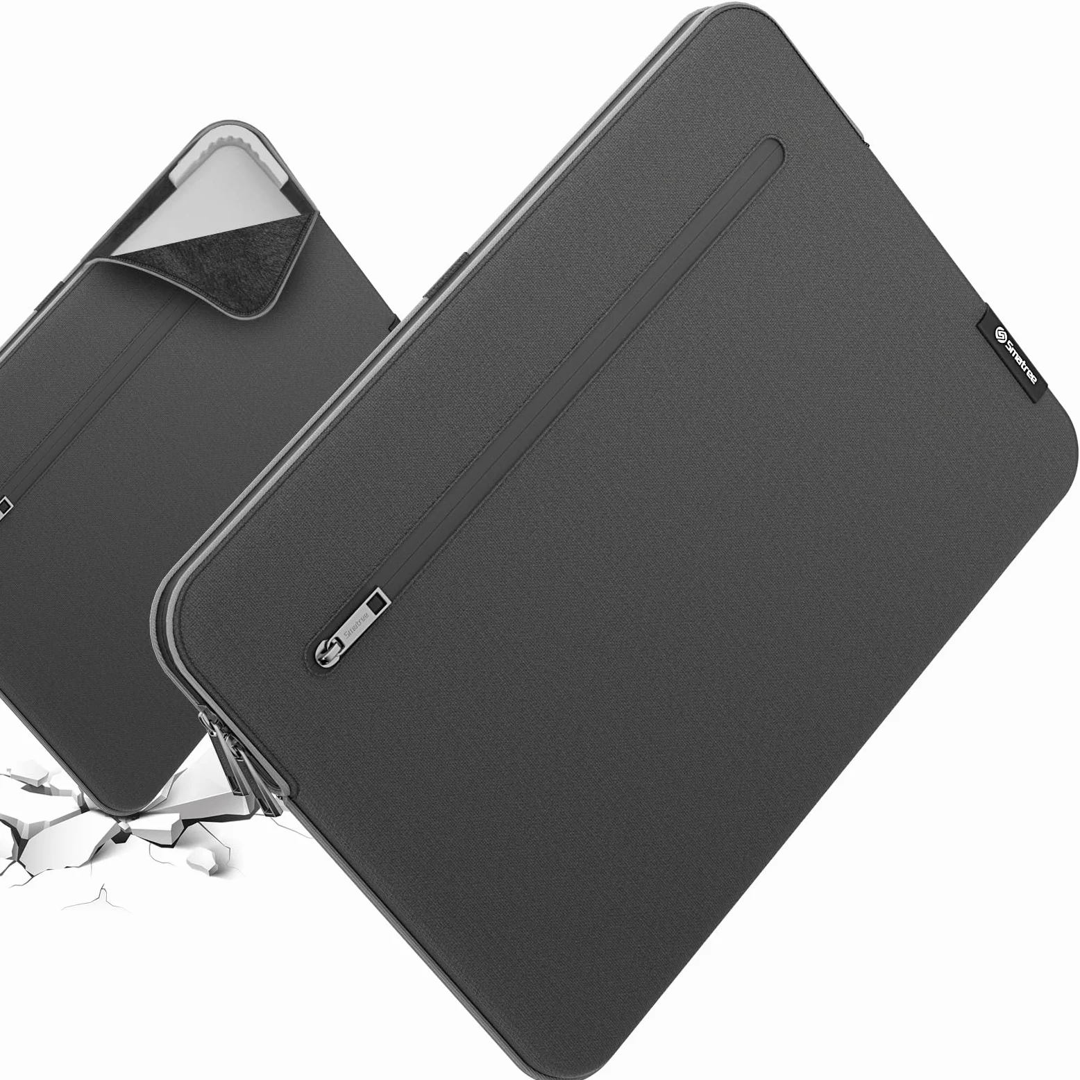Smatree SlimPro - Custodia per computer portatile Dell G15 da 15,6", per PC portatili Dell Alienware X16 Gaming da 16", custodia con tasca per accessori, design brevettato Super-Corner (S611)