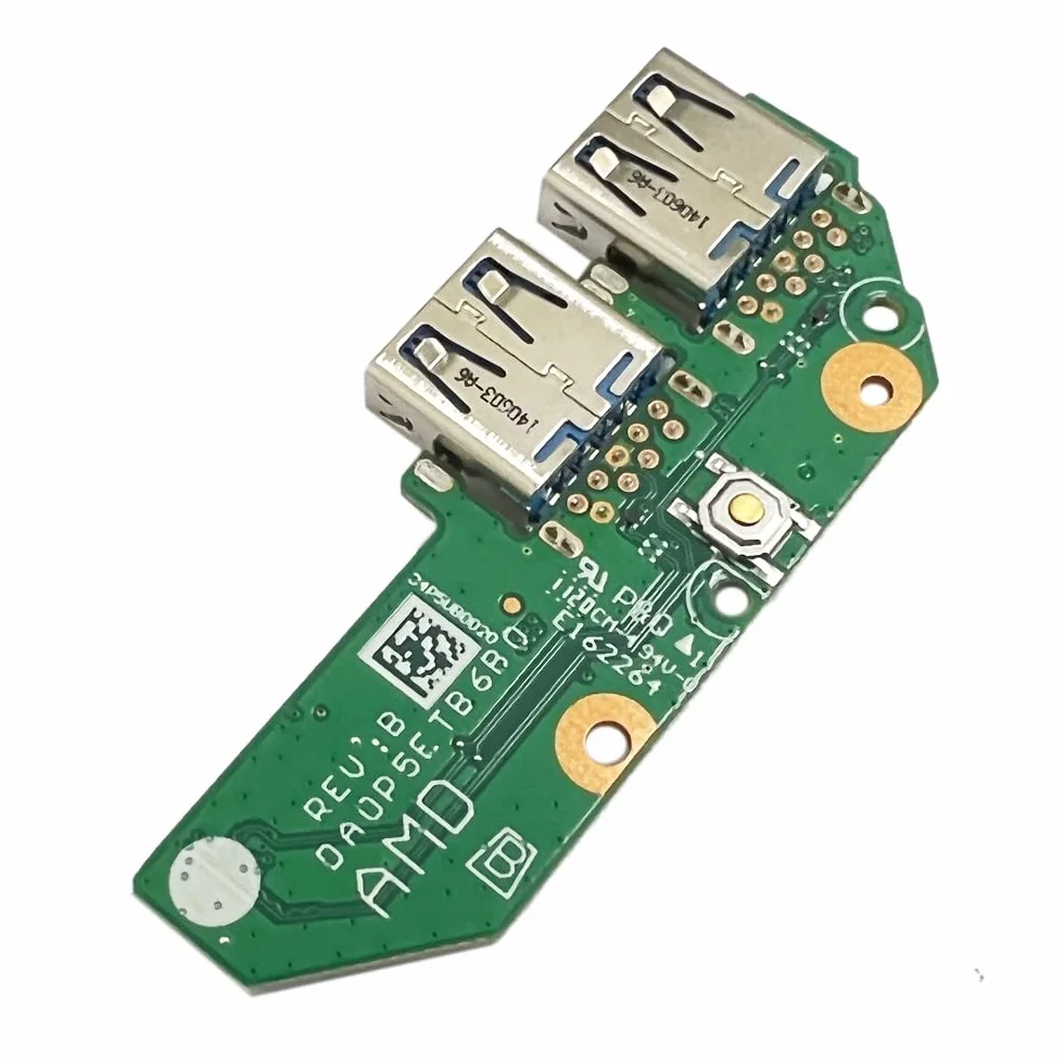 Gintai Doppia Scheda USB con Pulsante di accensione per HP 15-EF 15-DY 15-FQ 15-EQ 15S-EQ 15S-FQ L84052-001 L63580-001 L84052-001 DA0P5ETB6B0 DD00P5TB6D0 DA0P5DTB8B0
