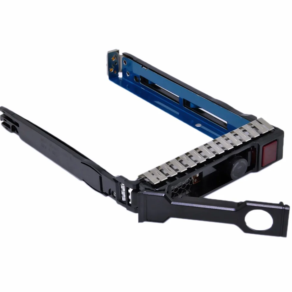 RGBS 2,5" SFF SAS SATA HDD Tray Caddy for HP Proliant 651687-001 651699-001 G8 G9 ML350P Gen8 GEN9 ML350 DL360E DL360P DL320e DL380E DL380P DL160 SL270S 230 Series con 4 viti di montaggio