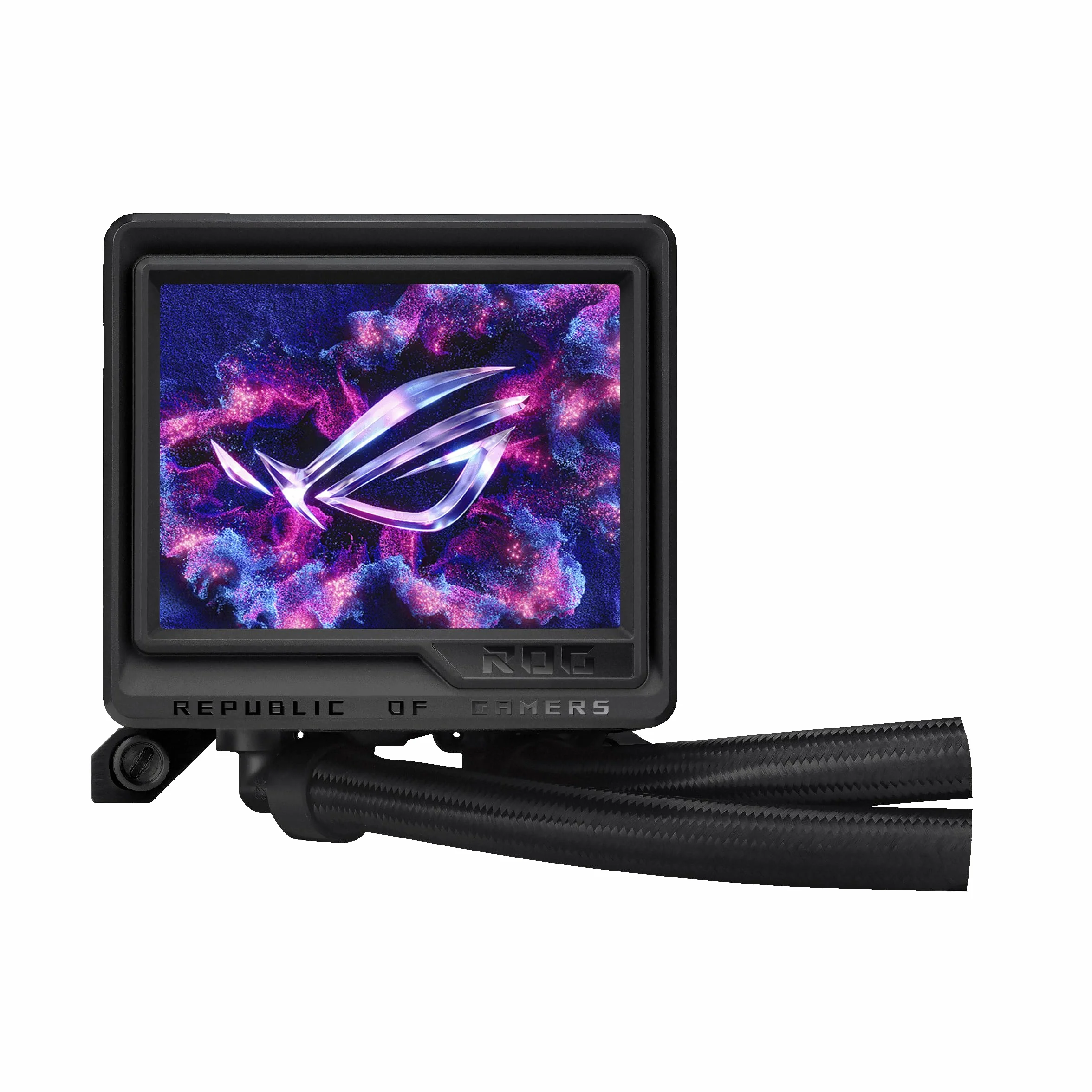 ASUS ROG Ryujin III 360 ARGB Extreme, Dissipatore a Liquido All-In-One con Pompa Emma Gen8 V2, Tre Ventole ROG RGB per un Elevato Flusso d'Aria, Schermo LCD da 3,5" per Monitoraggio, Nero