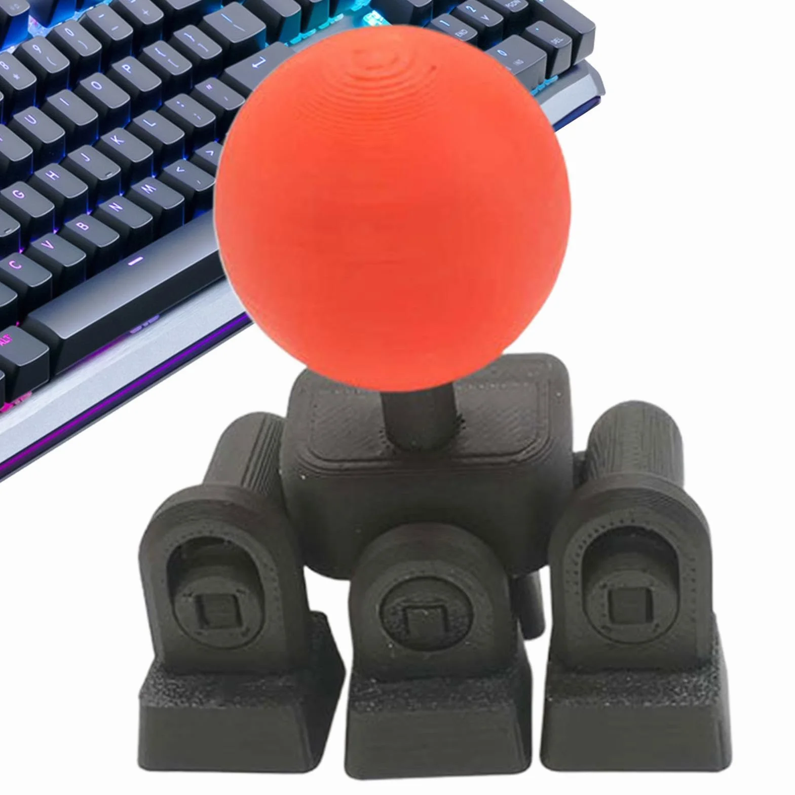 Copritastiera con joystick per tastiera stampato in 3D, Joystick per tastiera con copritasti, Novità stampata in 3D , Attacco per pulsante analogico, Mod tasto direzionale a 4 vie per meccanica