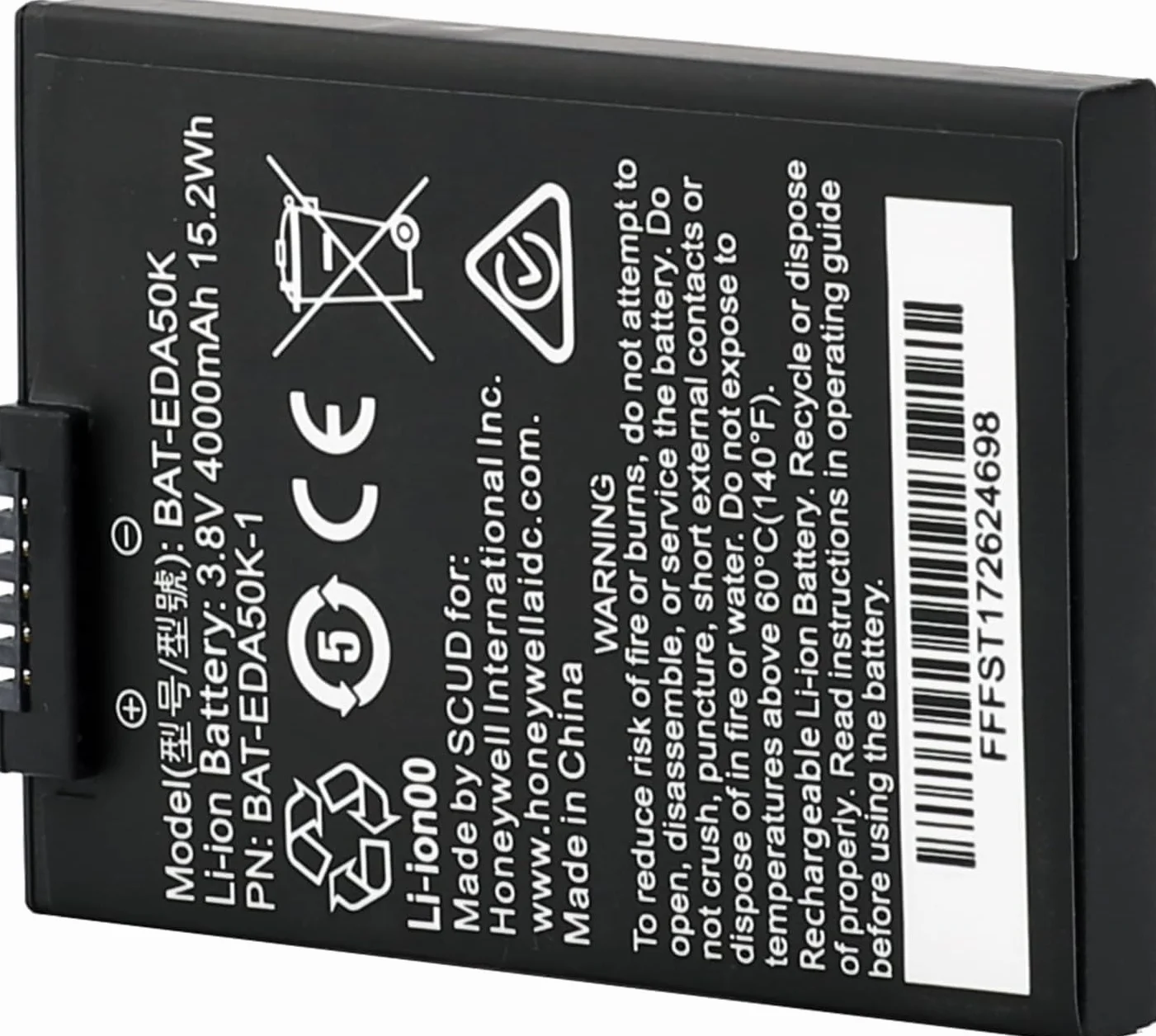 Bateria kompatybilna Honeywell Scanpal EDA40 EDA50 EDA50K EDA50hc 4000 mAh 3,8 V Li-Polymer