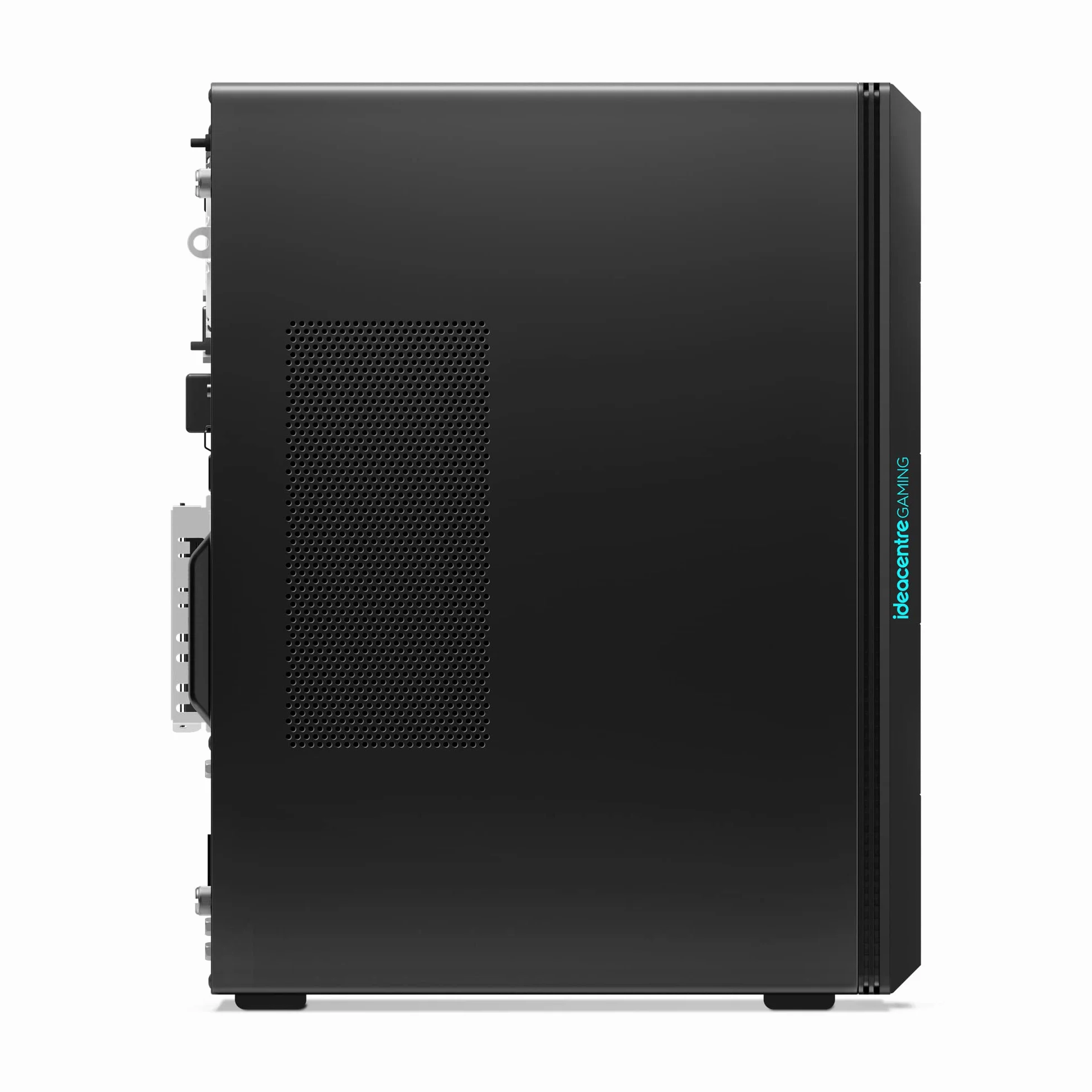 Lenovo Ideacentre Gaming 5 17ACN7 - Computer desktop (AMD Ryzen 5 5600G, 8 GB RAM, 512 GB SSD, NVIDIA GeForce RTX 3050-12 GB, Windows 11 Home) Tastiera AZERTY (Francese) e Mouse USB, colore: Nero