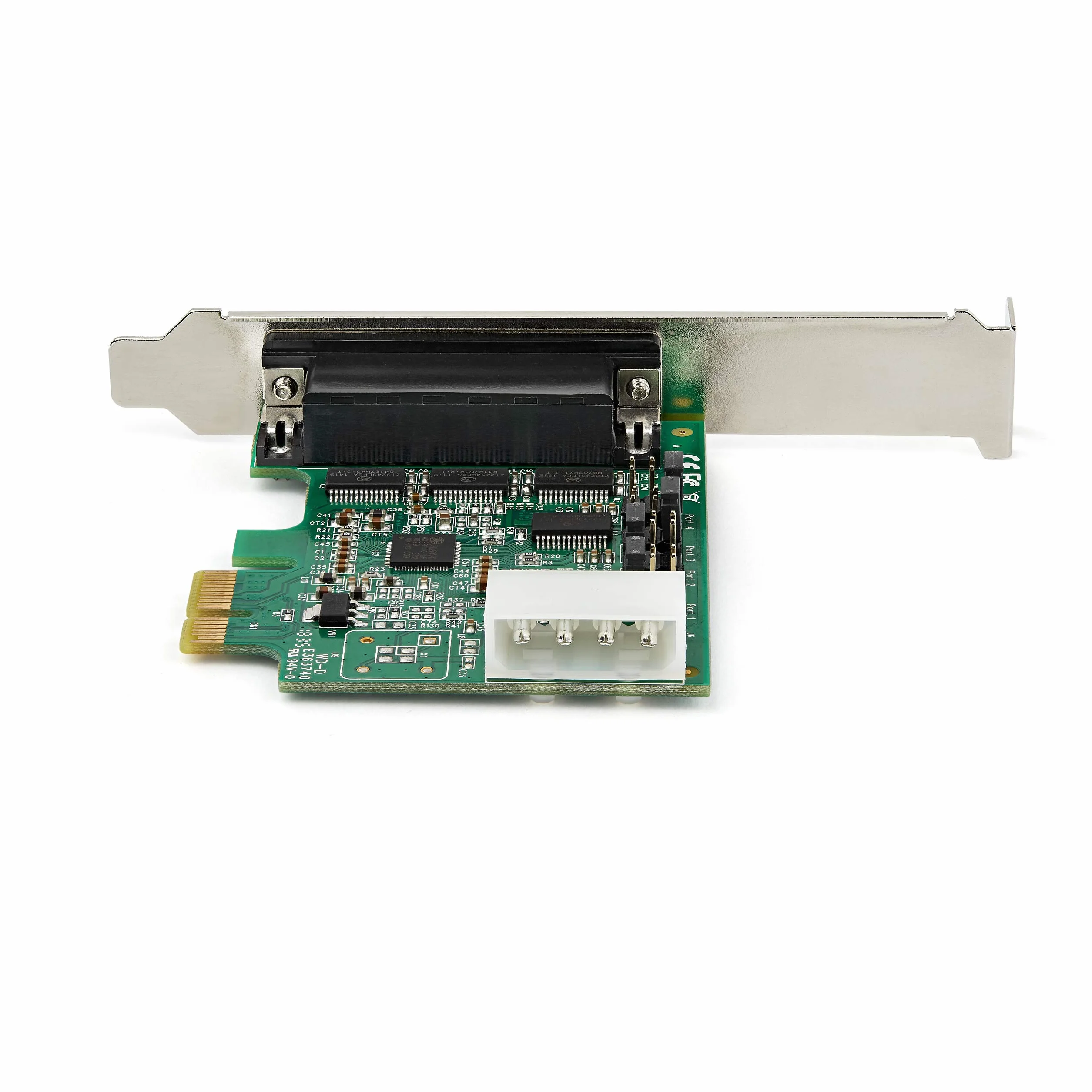 StarTech.com Scheda Adattatore Seriale PCI Express RS232 a 4 Porte, Scheda di Espansione/Controller Seriale PCIe RS232 /DB9, 16950 UART, Windows/Linux (PEX4S953)