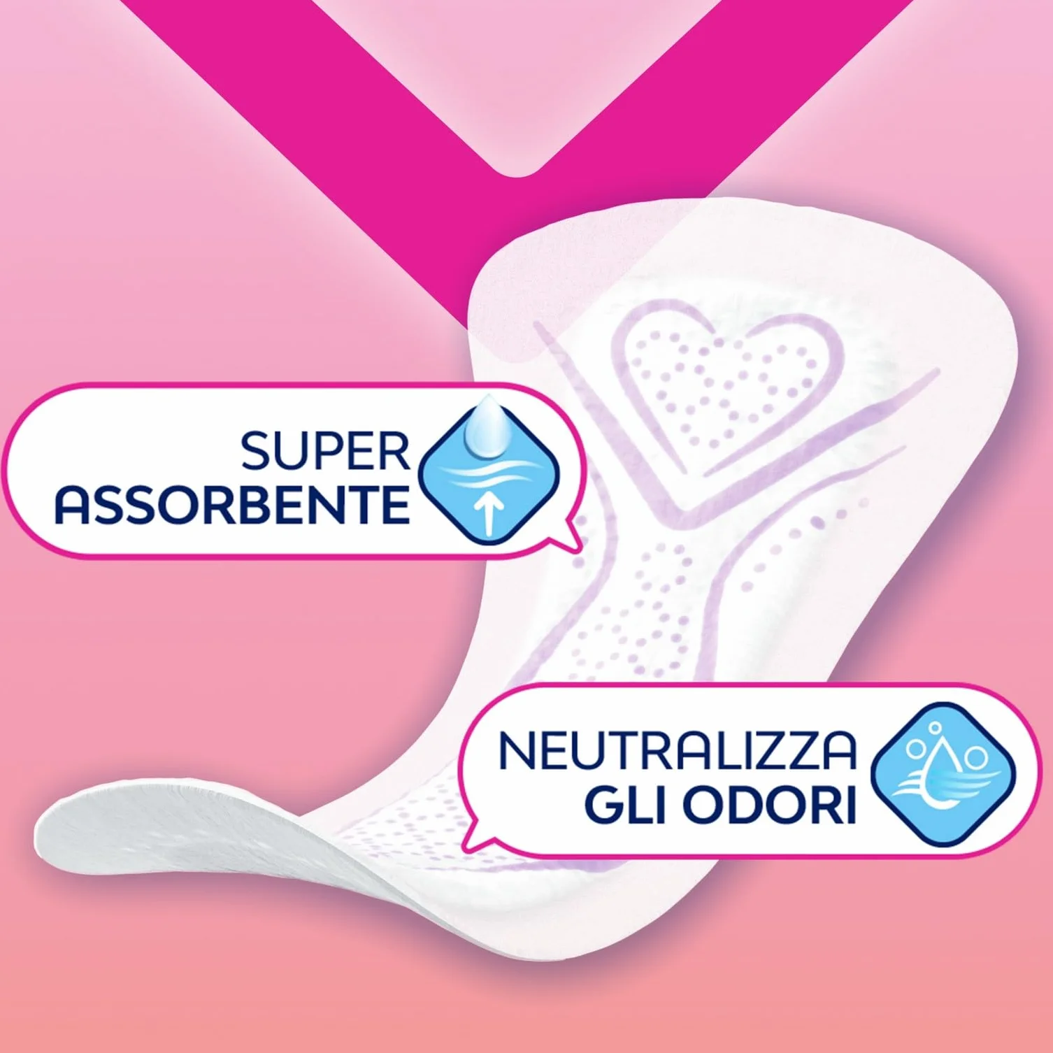 Nuvenia Proteggi Slip Extra Lungo Uso Quotidiano Controllo Odori 28 Pezzi