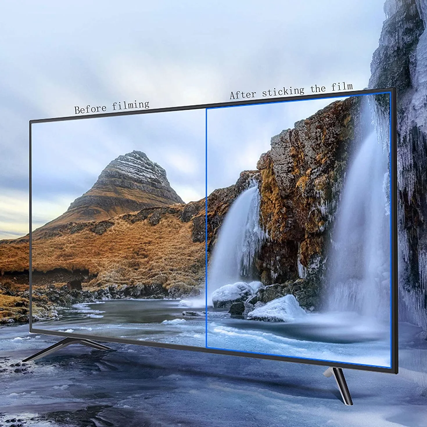 Monitor da 32-75 Pollici Monitor Anti Glare Screen, Anti-Abbagliamento, Anti-Graffio, Blocchi 96% UV Blue Light Protection,34" 815 * 345