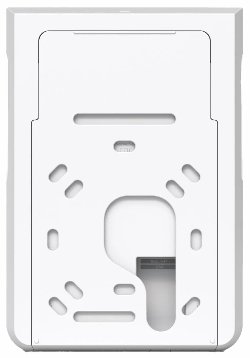 Ubiquiti U7-PRO-WALL UniFi Access Point WiFi 7 Tri-Band 2.4/5/6 GHz, 2.5 GbE, Montaggio a Parete, PoE+, Bianco