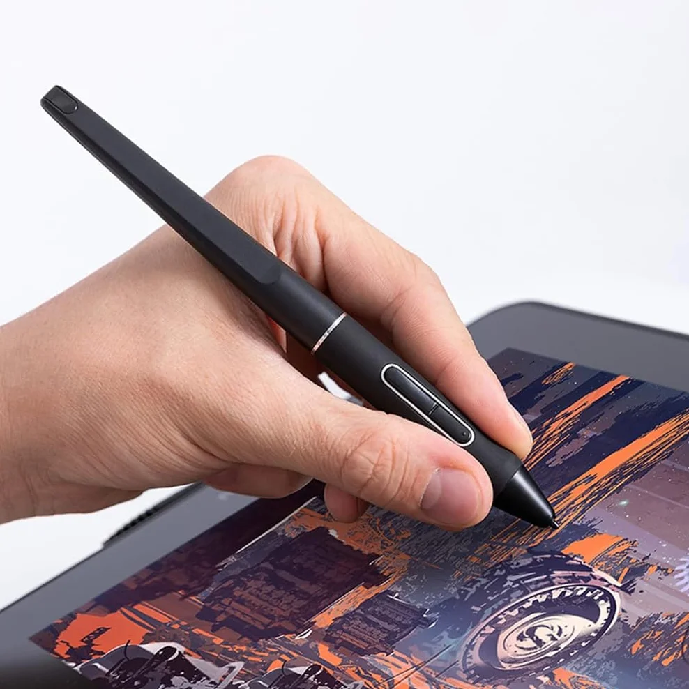 Penna stilo PW517 con 10 pennini compatibile per disegno Huion per Kamvas 13 Kamvas Pro 24 Kamvas 22 Kamvas 22 Plus Pen senza batteria 8192 penna a pressione PW517