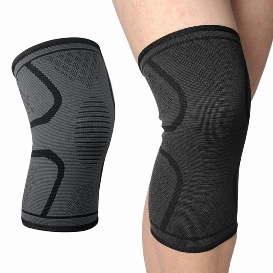 Ginocchiera Ortopedica Supporto Ginocchio Uomo Donna M Compressione Palestra Artrite Dolore Lesioni Legamenti 4 Pezzi