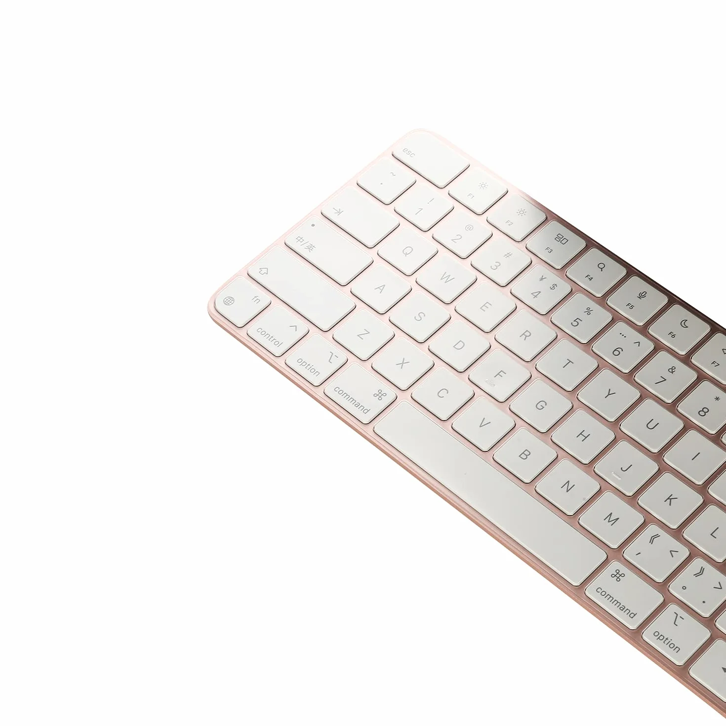 Cover per tastiera iMac Magic Keyboard (modello A2450, senza Touch ID, senza tasto numerico) - Ultra sottile, protettiva e trasparente per tastiera