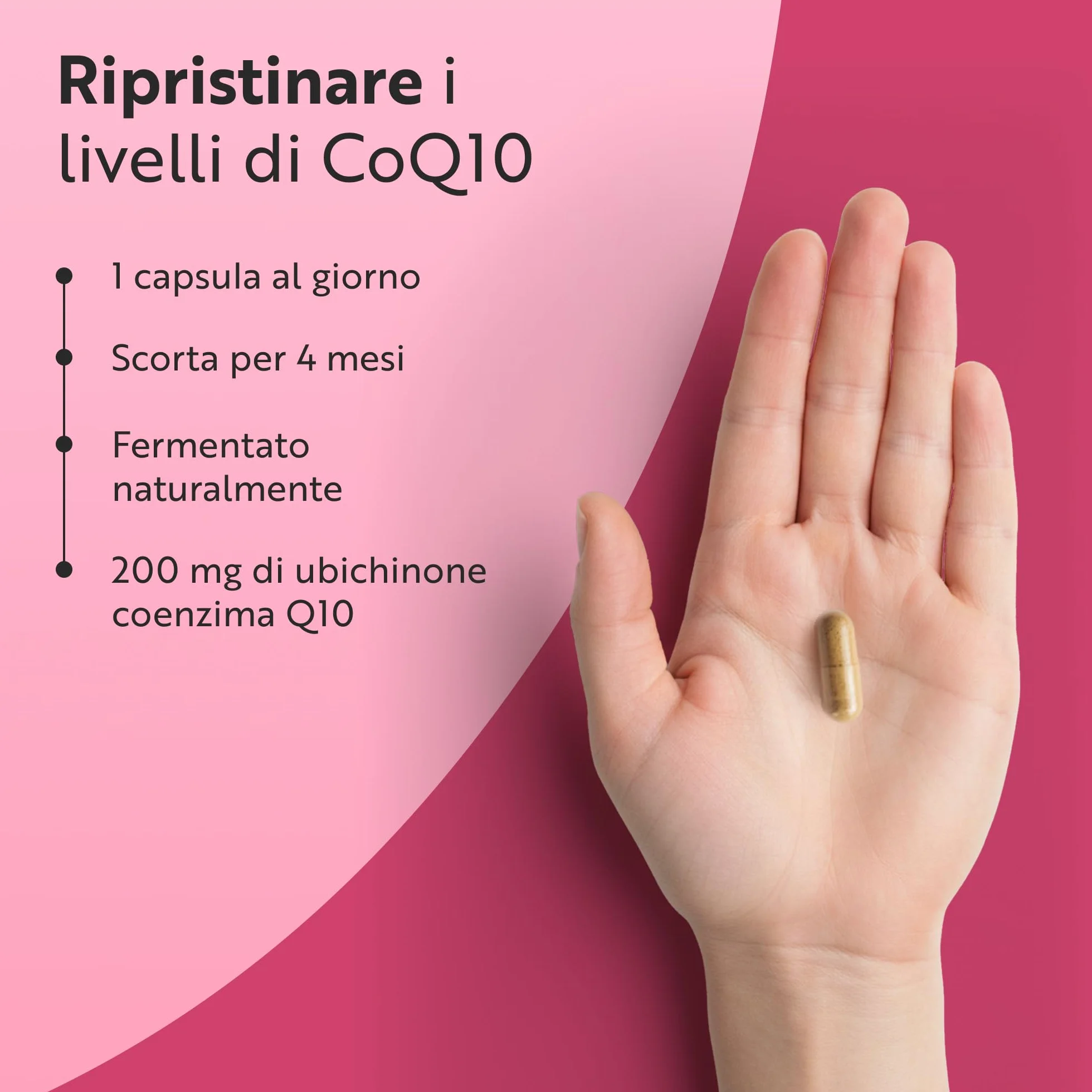 Nutravita Coenzima Q10 200mg - 120 Capsule Vegane, Ubichinone Puro al 100% - Alto Dosaggio