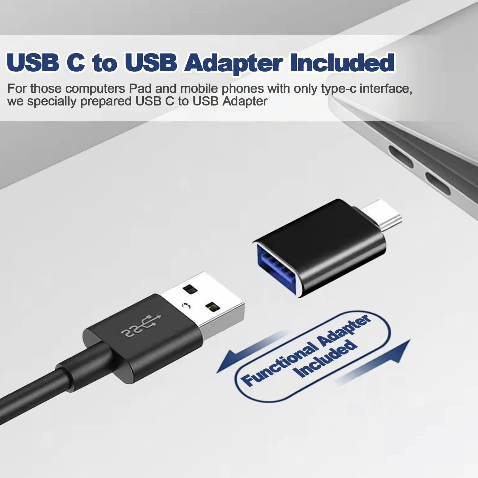 ZETIY - Altoparlante per PC, alimentazione USB, per portatile/PC Windows Mini sound-bar Plug and Play.