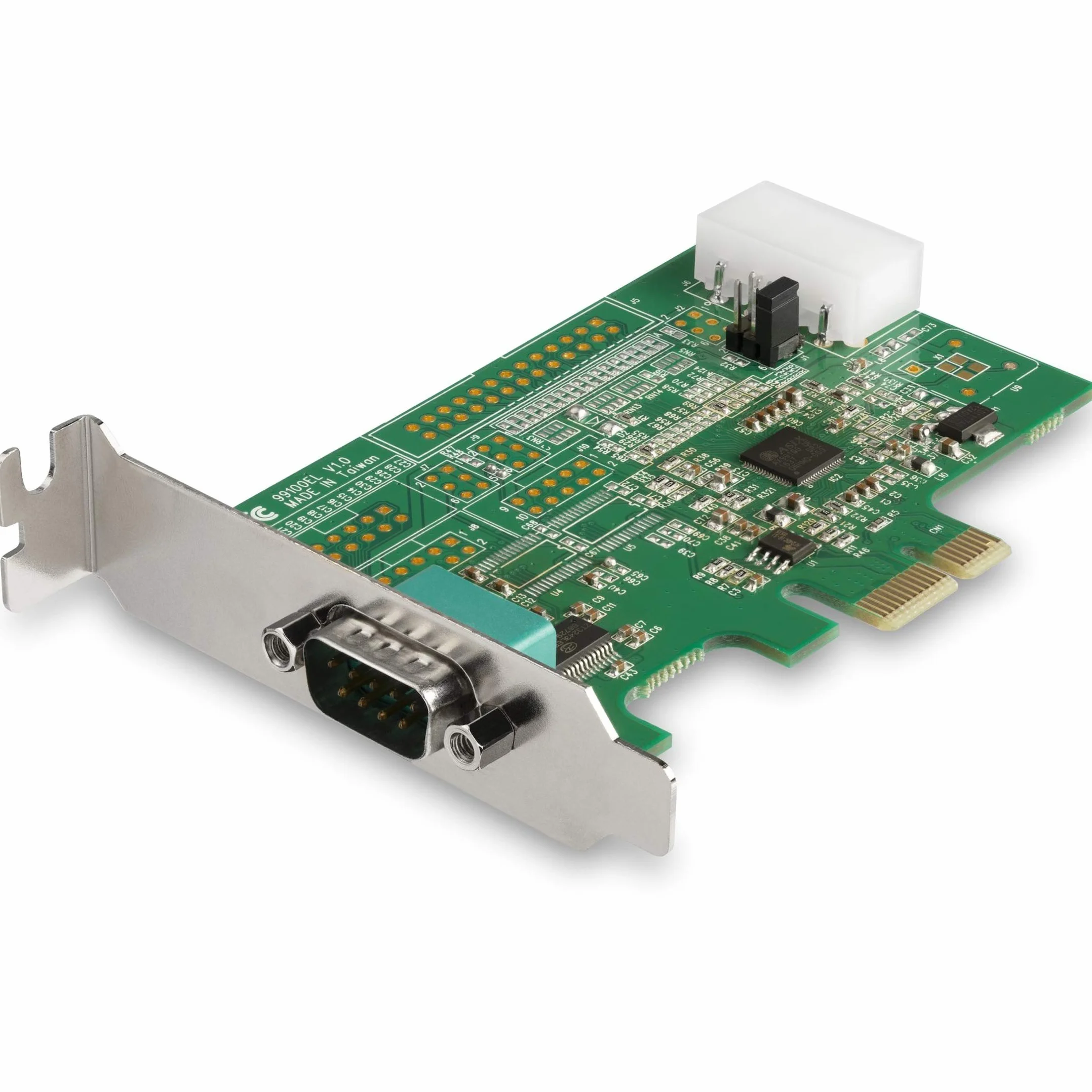 StarTech.com Scheda Seriale PCI Express con 1 Porta, Controller PCIe RS232, 16950 UART, Scheda Seriale di Espansione DB9 a Profilo Basso/Completo, Compatibile Windows e Linux (PEX1S953LP)