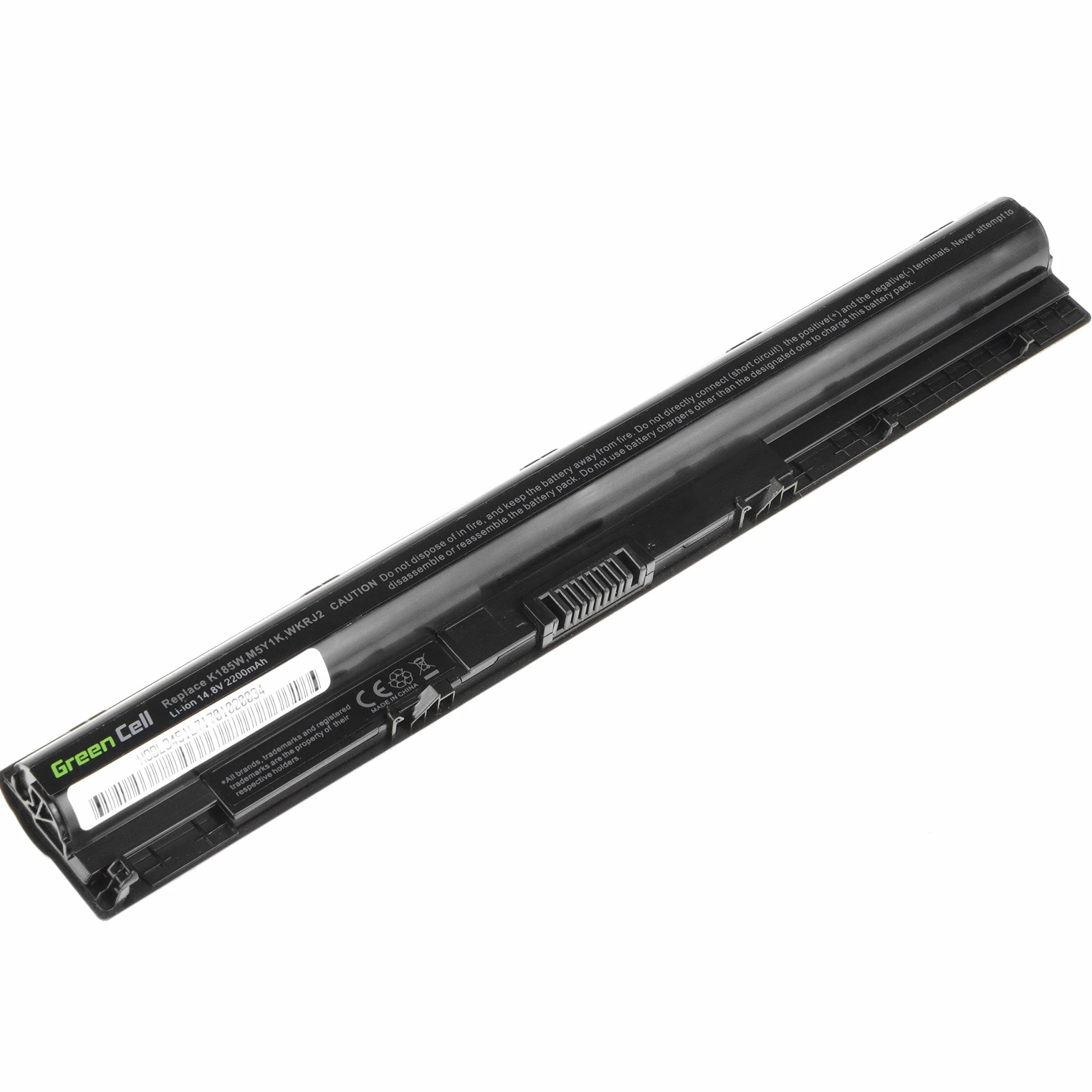 Green Cell Batteria Dell M5Y1K WKRJ2 K185W per Portatile Dell Inspiron 15 5555 5558 5559 17 5755 5758 5759 15 5551 5552 3551 3552 3555 3558 3567 14 3451 3452 Vostro 3558 3559 3568 Latitude 3470 3570