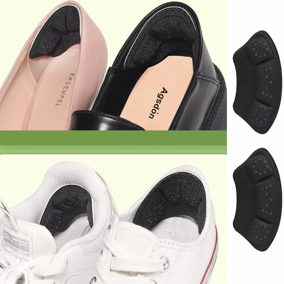 Cuscini per Tallone 4mm Autoadesivi per Scarpe, Antiscivolo e Antistropiccio