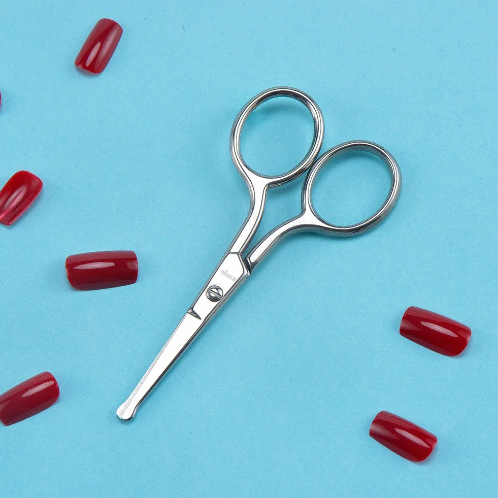 LIVINGO Forbici multiuso acciaio inox 8,9 cm per manicure pedicure