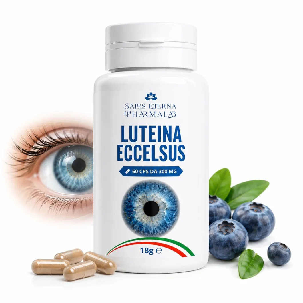 Salus Eterna Integratore Vista Luteina Zeaxantina 60 Capsule Ginkgo Vitamine Antiossidanti