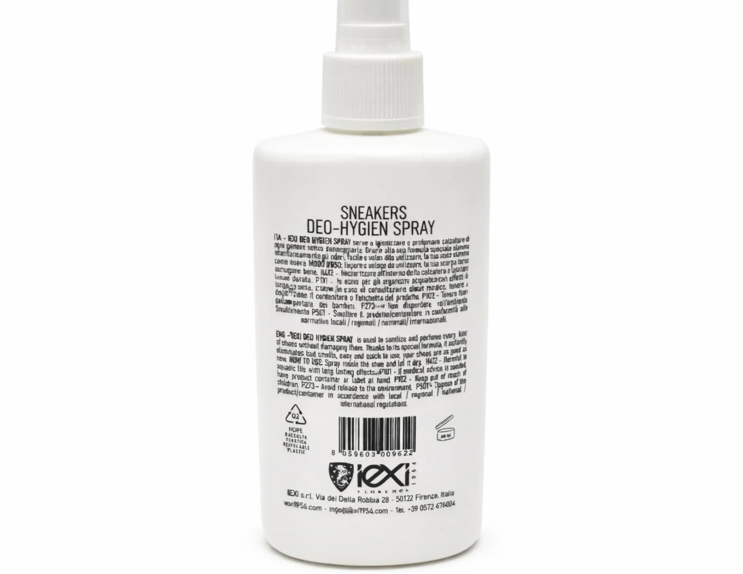 IEXI Deodorante Professionale per Scarpe Spray Elimina Odori 200 ml Made in Italy Igienizzante Calzature