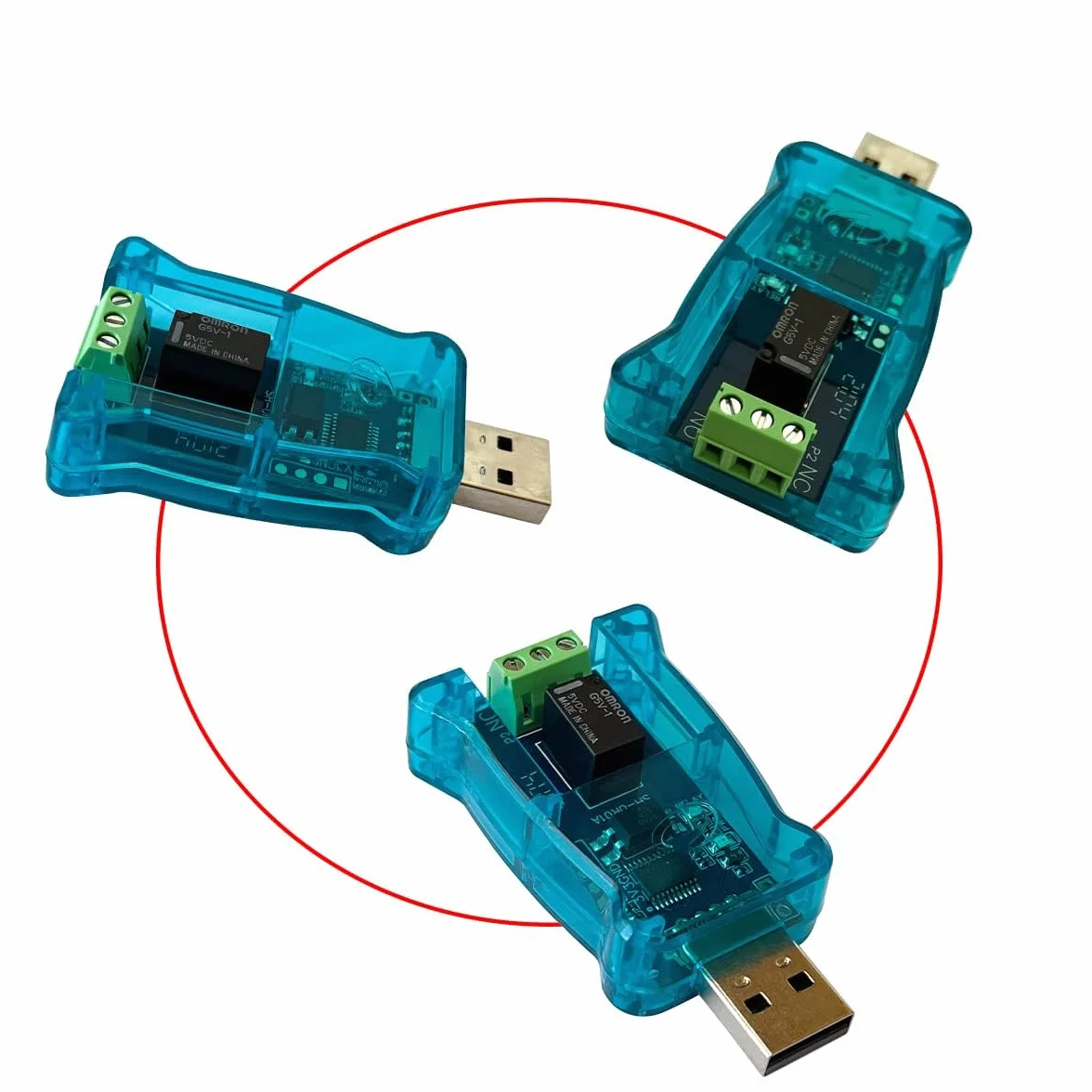 DSD TECH SH-UR01A Controller relè USB per Computer e Laptop(1CH)