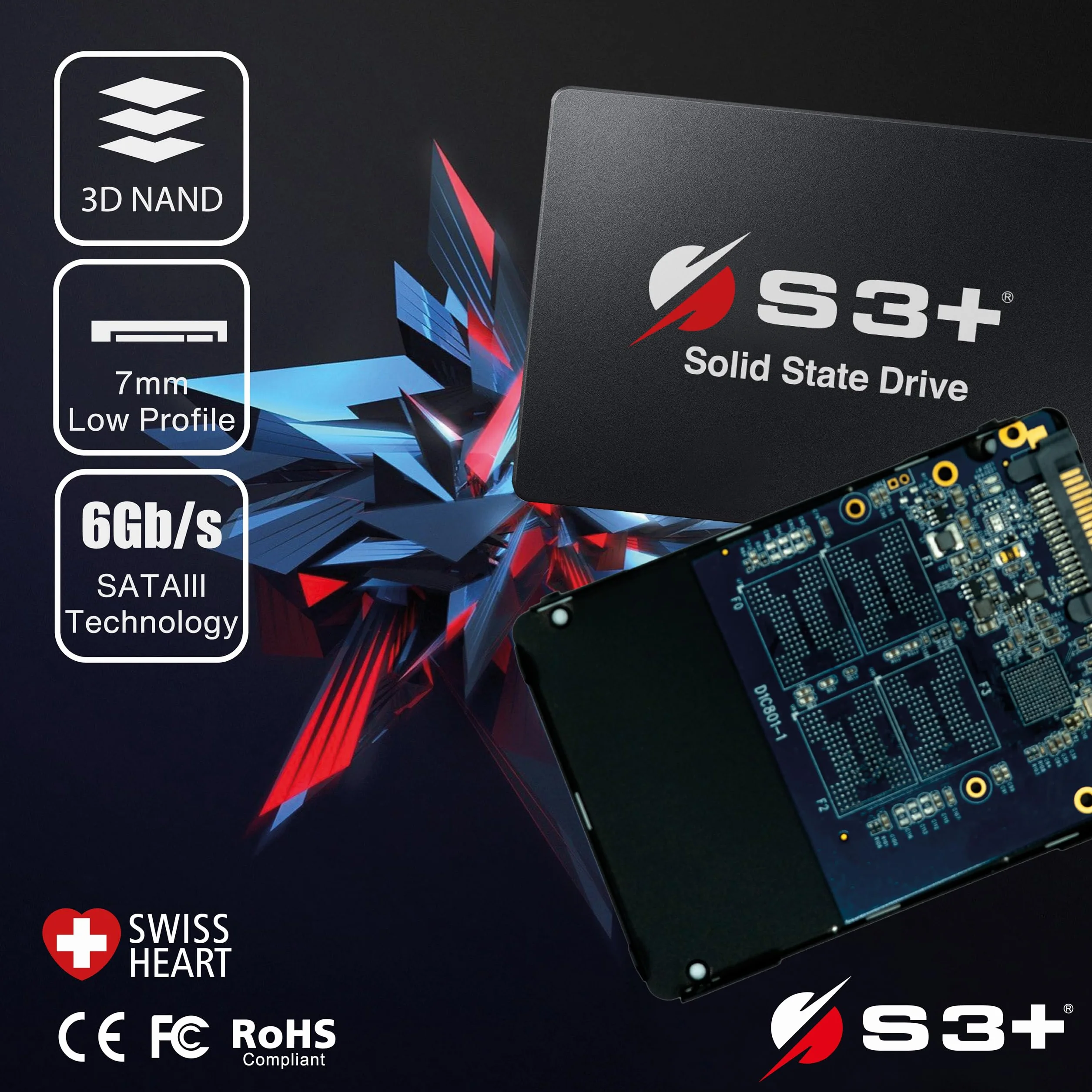 S3+ SSD SATA 3.0 240GB - Retail