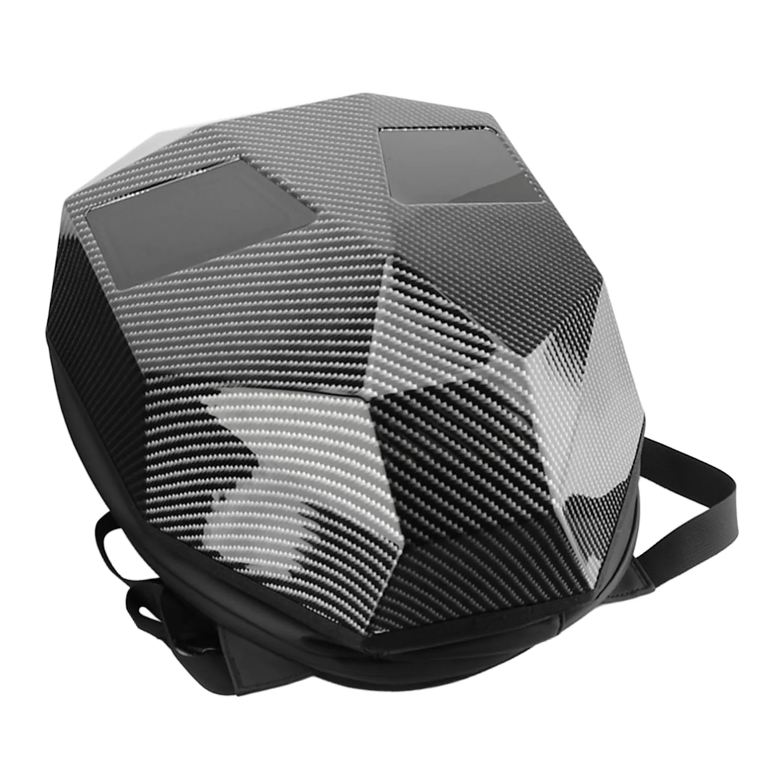 Gugxiom Zaino Knight LED, Zaino da Moto con Guscio Rigido, Zaino LED con Schermo Programmabile, Borsa per Laptop Impermeabile con Controllo APP Mobile