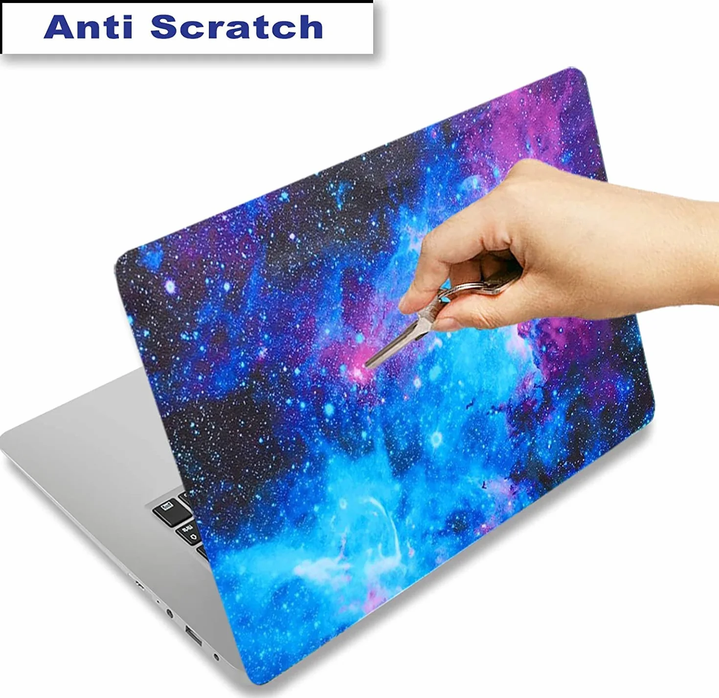eyscar Adesivo per laptop da 13", 13,3", 14", 15,4", 15,6", 15,6 pollici, in vinile, per PC (stelle marine in spiaggia), NEK1215