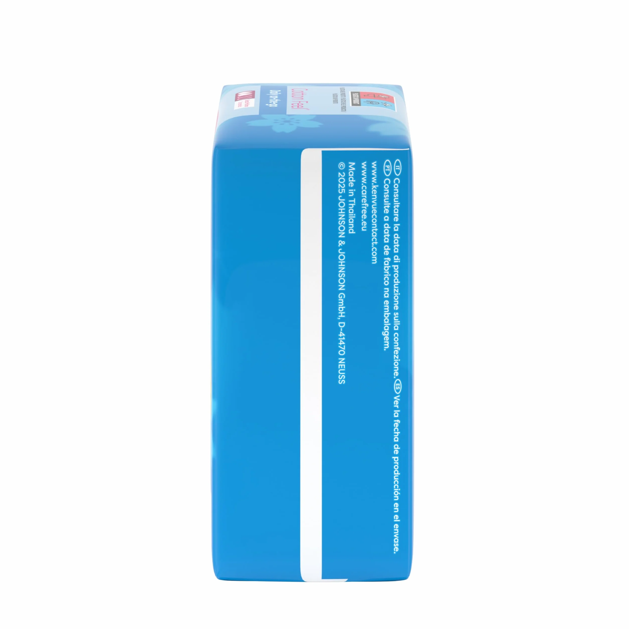 Carefree Salvaslip Cotton Feel Senza Profumo 40 sztuk, Proteggi slip traspiranti dermatologicamente testati