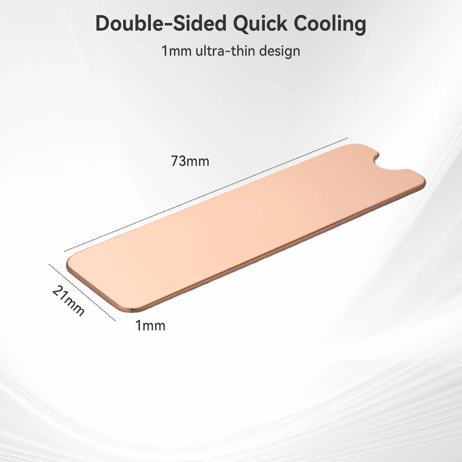 ELUTENG Dissipatore di Calore SSD M.2, 5 Pezzi M2 2280 NVMe SSD Hard Disk Dissipatore Calore Rame con Cuscinetto Termico e 10 Cinturini in Silicone per PC PS5 M.2 PCIE NGFF Heat Sink, 73x21x1mm