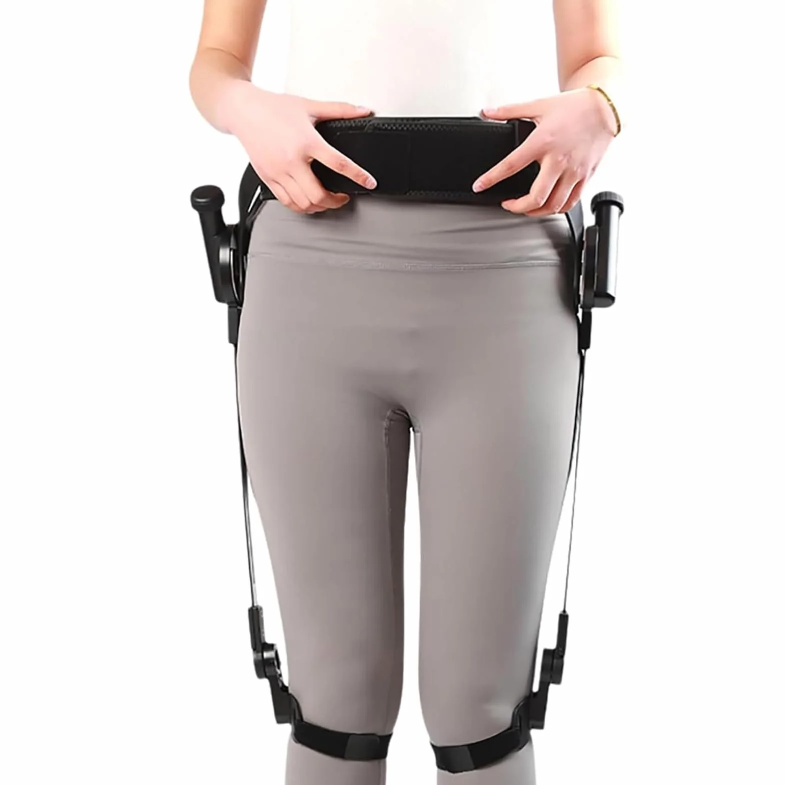Esoscheletro per camminare, assistenza arti inferiori, supporto gambe per recupero e scale