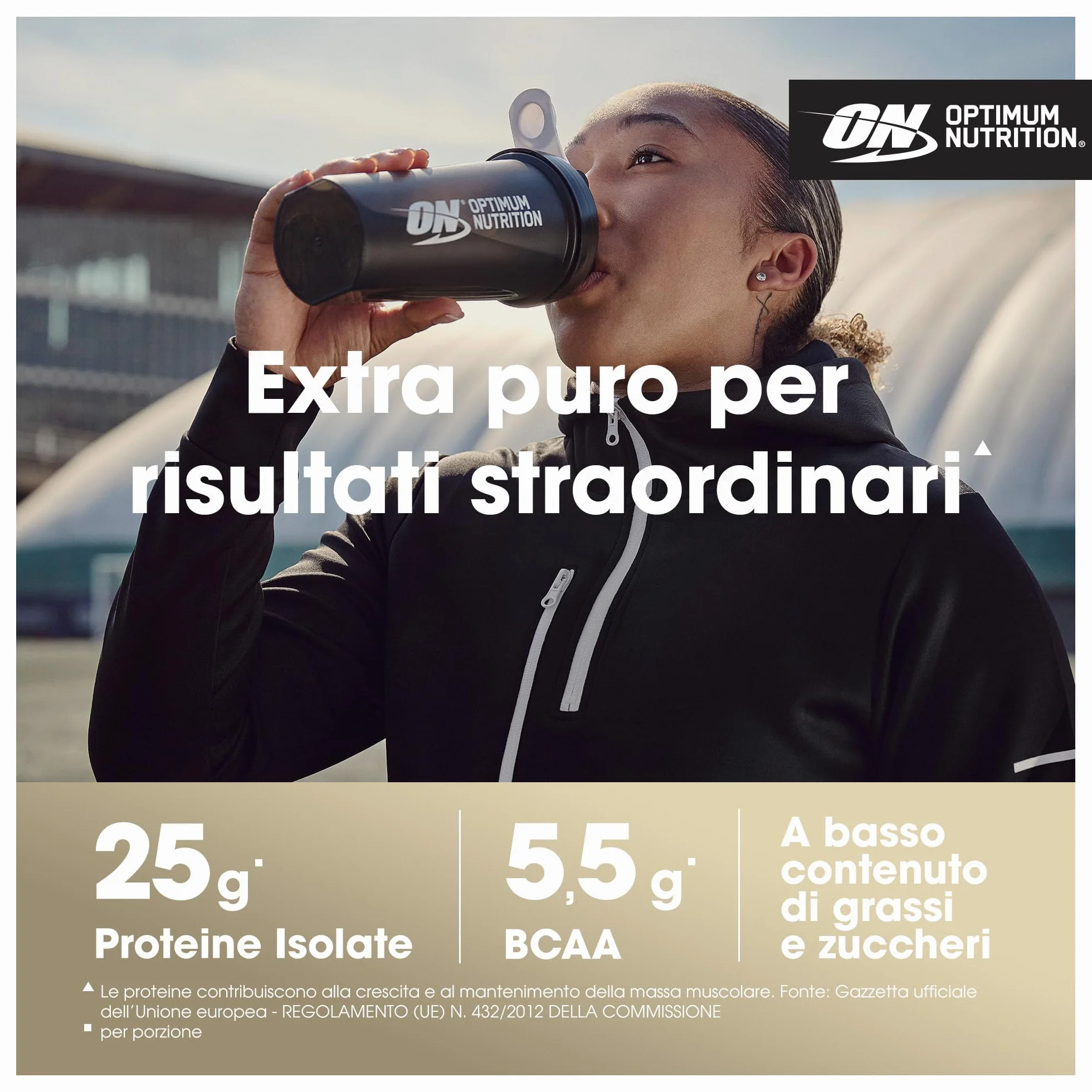Optimum Nutrition Gold Standard 100% Whey Proteine Isolate Cioccolato 930g
