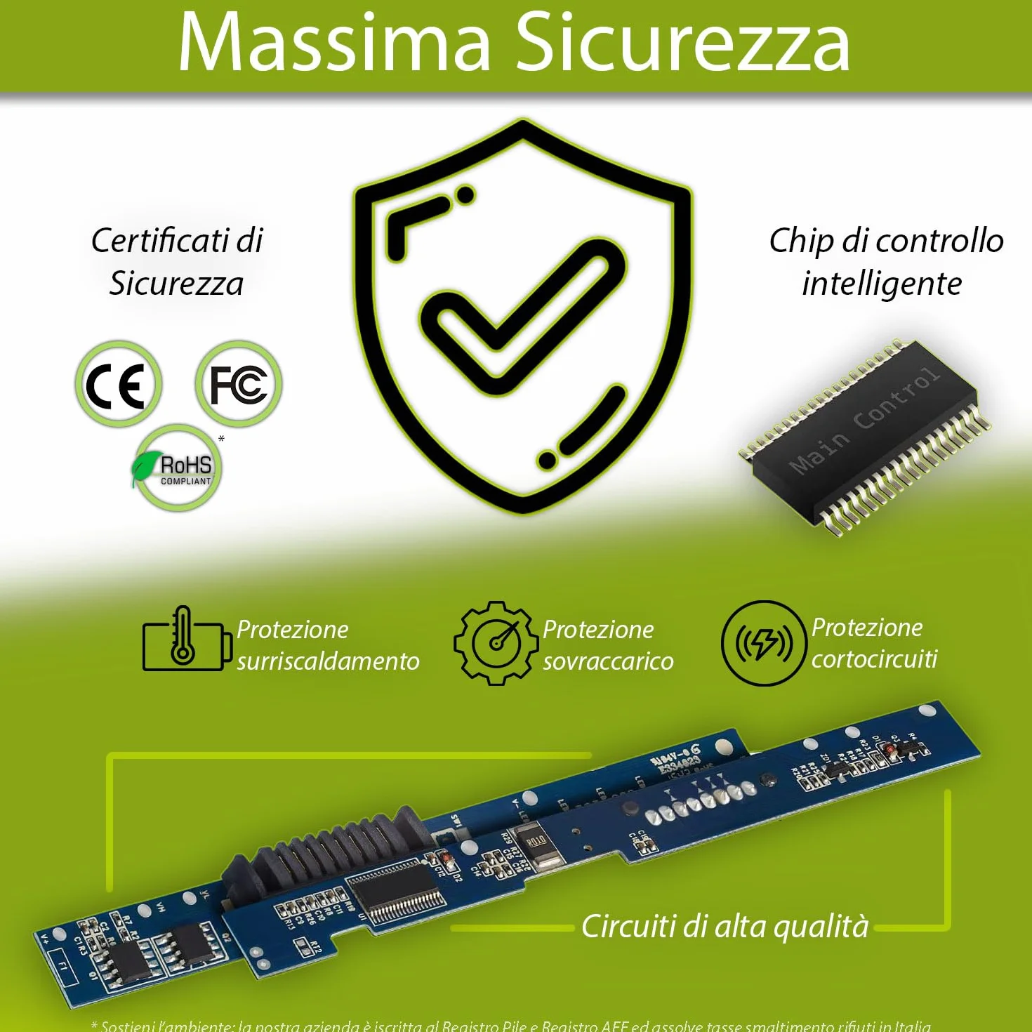New Net - Batteria compatibile con Notebook HP JC04 HSTNN-IB7X HSTNN-DB8A HSTNN-DB8E HSTNN-H7BX HSTNN-L67N HSTNN-LB7V HSTNN-LB7W HSTNN-PB6Y JC03 TPN-C129 TPN-C130 TPN-Q186