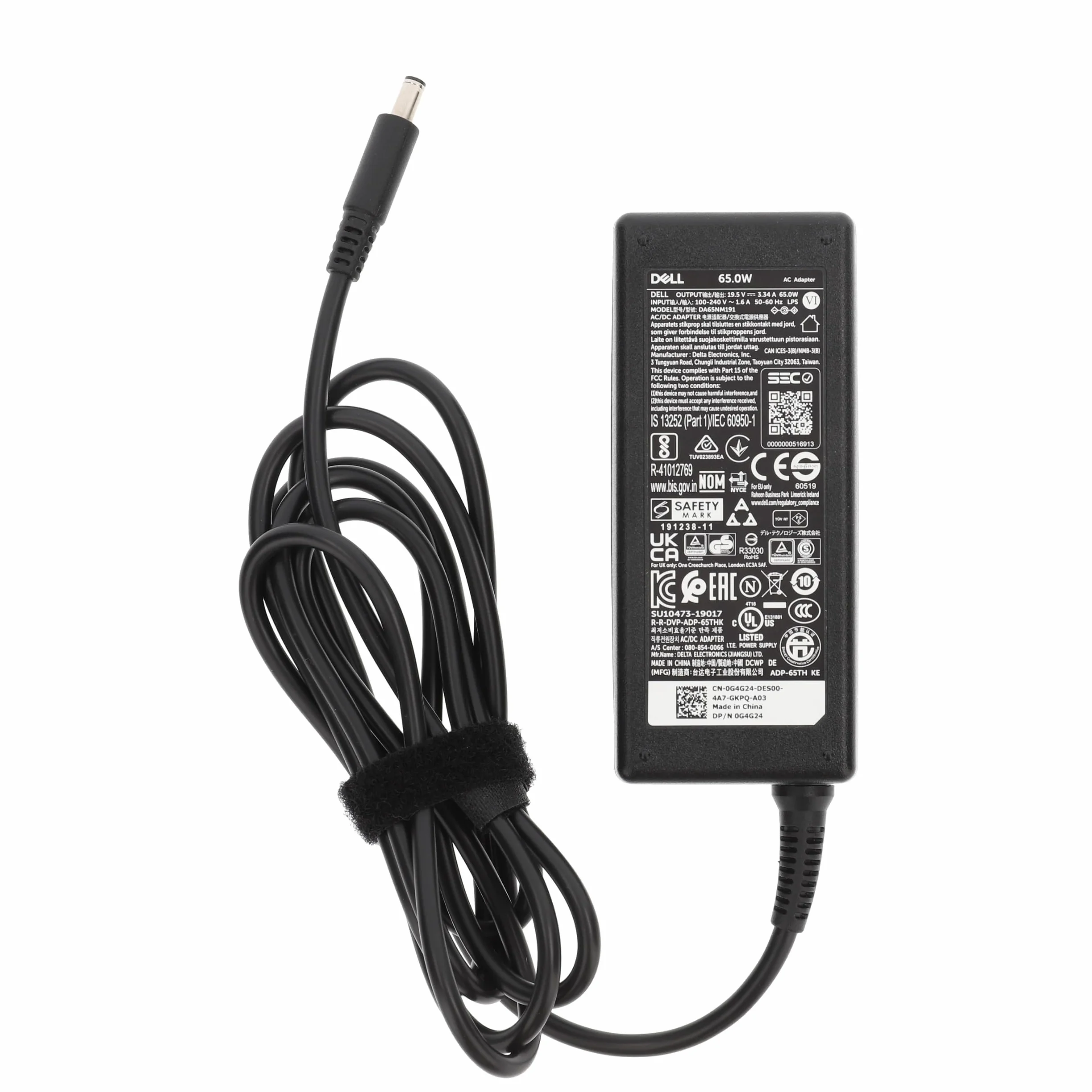 Dell Genuine D3100 Docking Station 65W Power Adapter 43NY4 MGJN9 G6J41