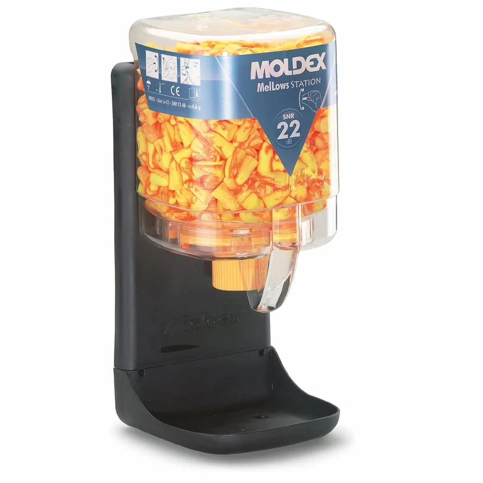 Moldex 7625 Mellows Station Tappi per orecchie SNR 22 gommapiuma usa e getta 250 paia