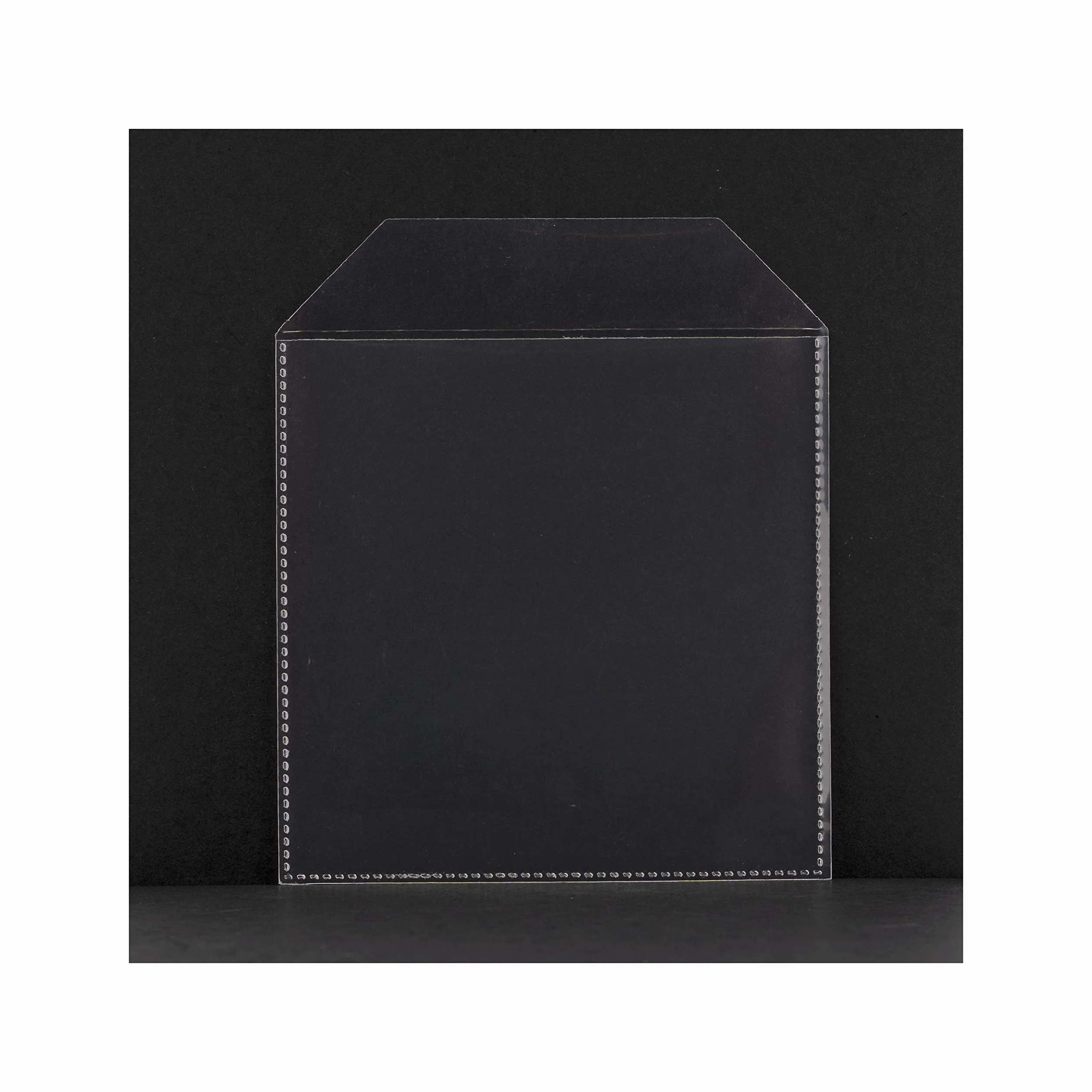 Dragon Trading®, 100 buste trasparenti in plastica per CD, DVD. Custodie trasparenti da 100 micron, confezione da 100