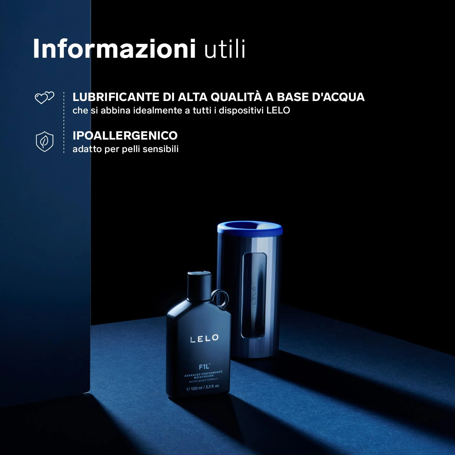 LELO F1L Gel Lubrificante Base d'Acqua Liscio come la Seta, 100 ml