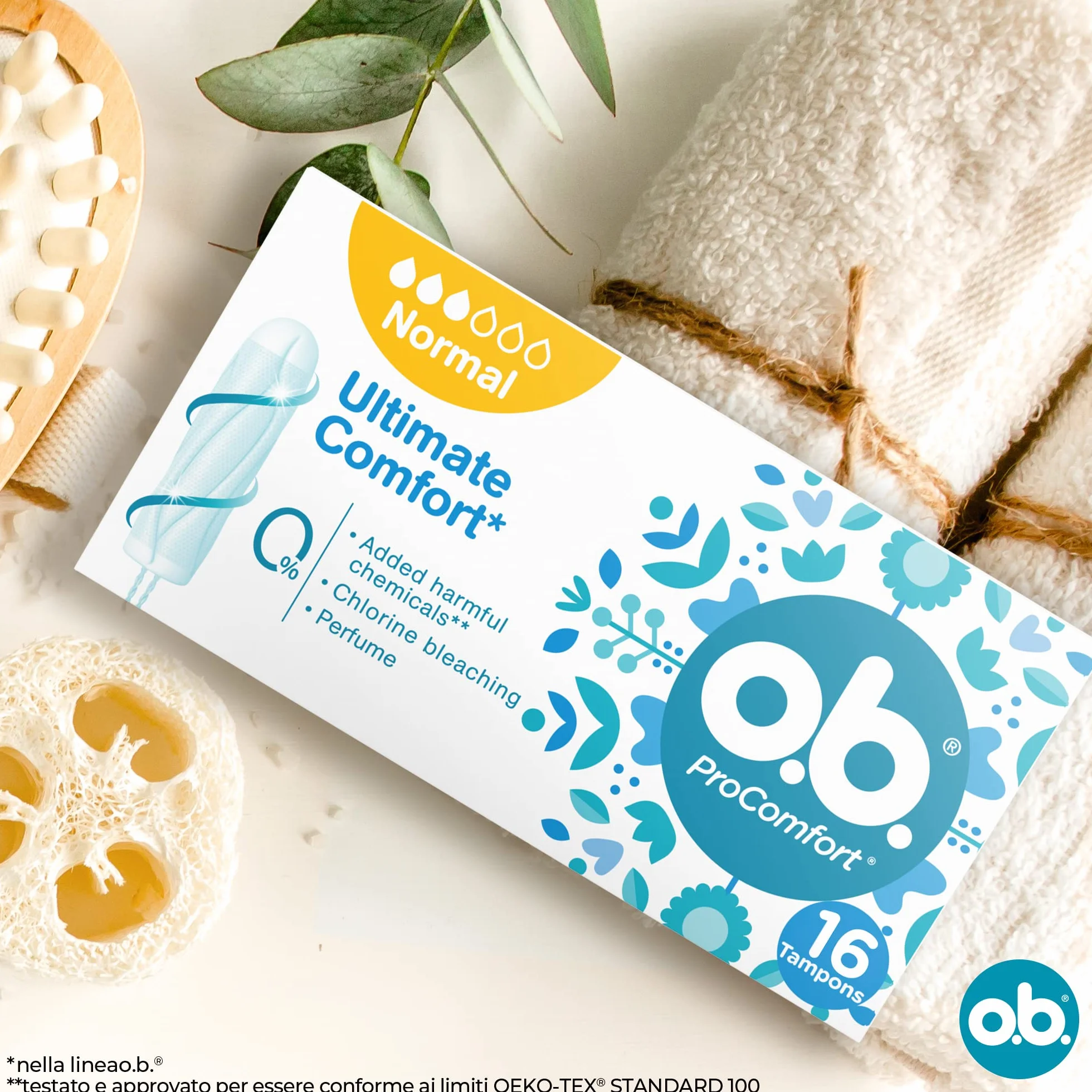 o.b. Assorbenti Interni ProComfort Normal, 16 sztuk