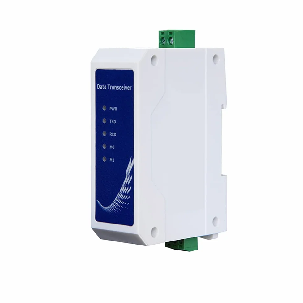 Porta seriale di stile della ferrovia RS485 al ricetrasmettitore di trasmissione dati di serie di Ethernet RJ45 NA111 standard industriale DC8~28V