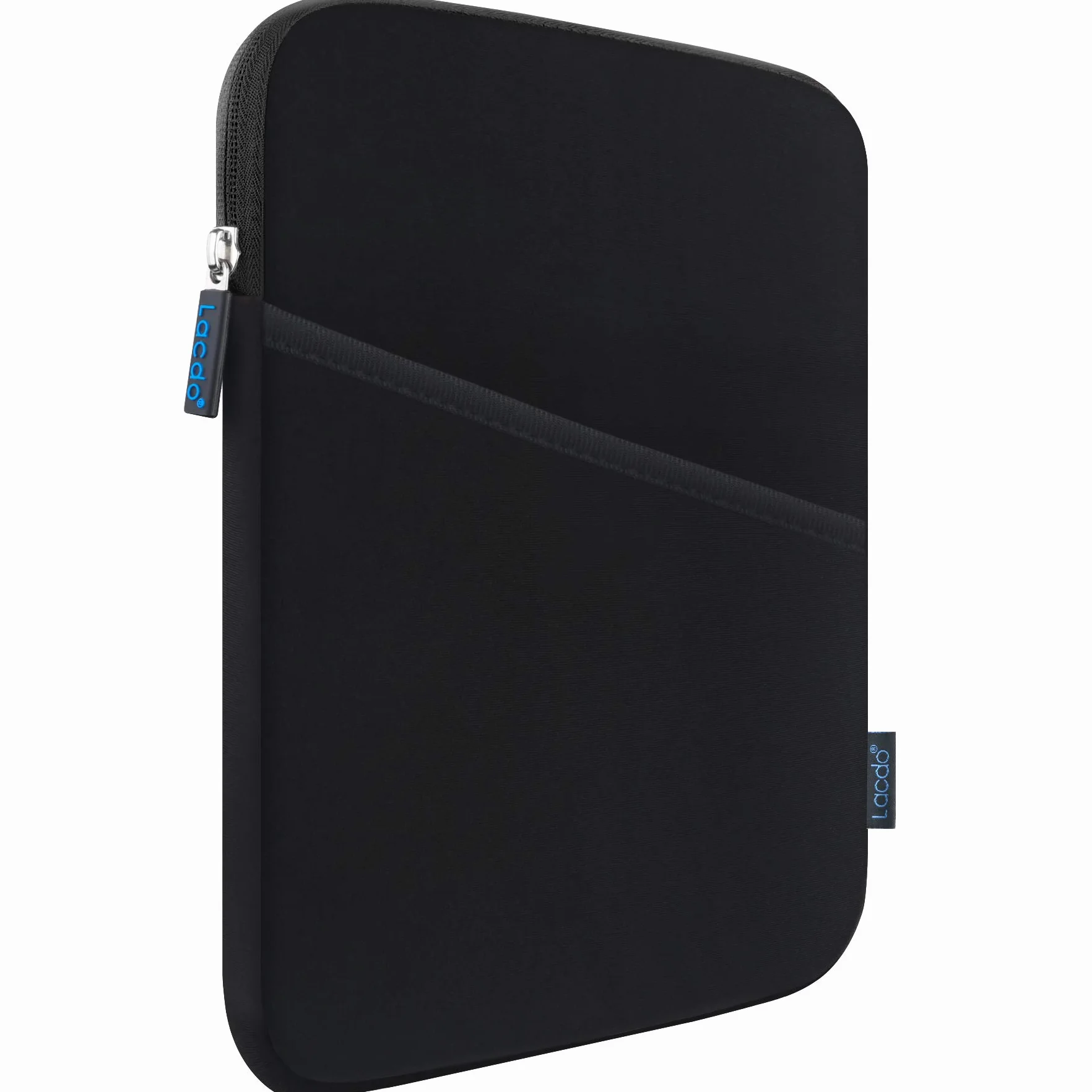 Lacdo Tablet Custodia Protettiva Borsa Compatibile con iPad Mini 7 (A17 Pro)/6/5/4/3/2, Samsung Galaxy Tab A7 Lite 8.7" / Galaxy Tab A 8", Huawei MatePad T8 Resistente agli Urti Antiurto, Nero Nero